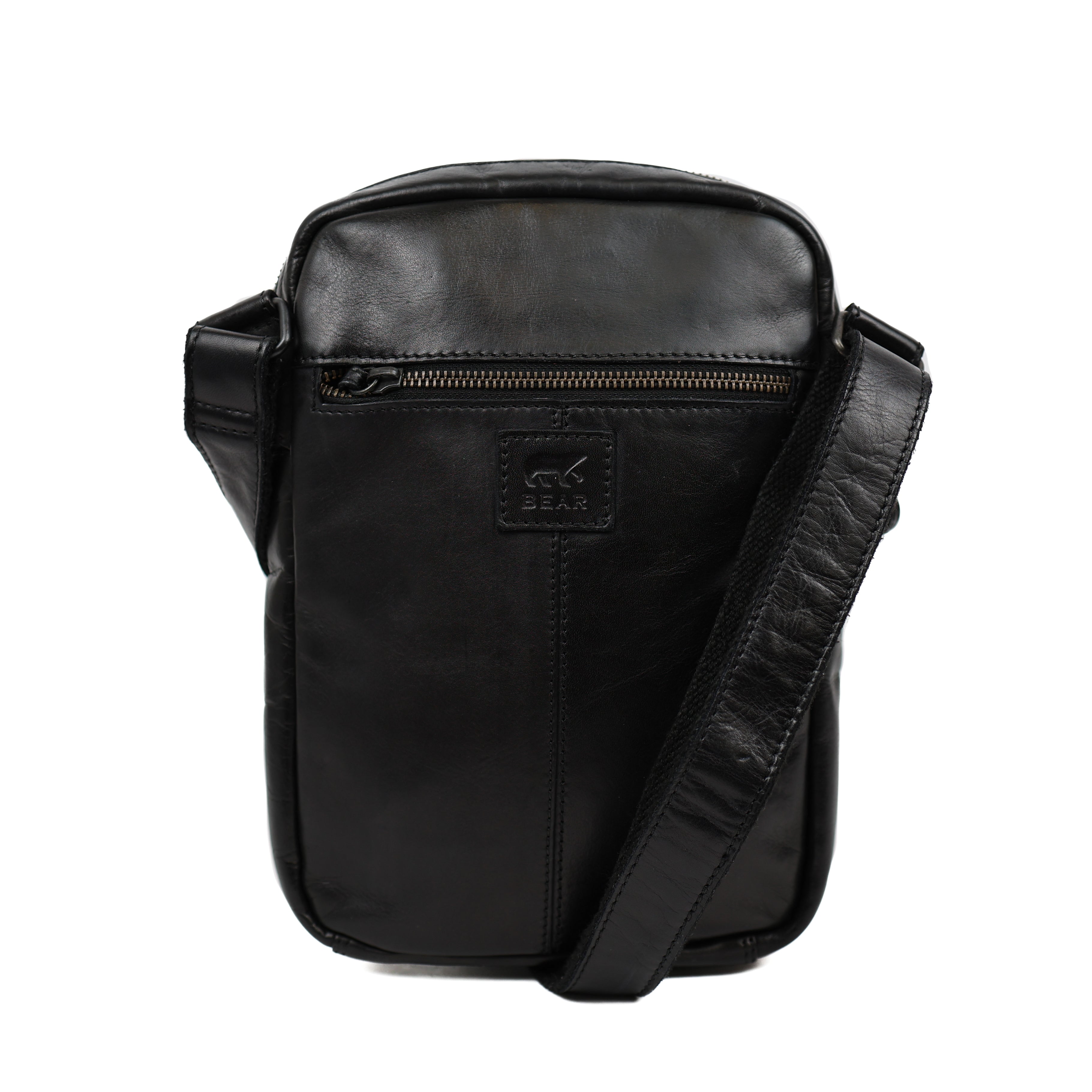 Shoulder bag with zippers 'Jody' black