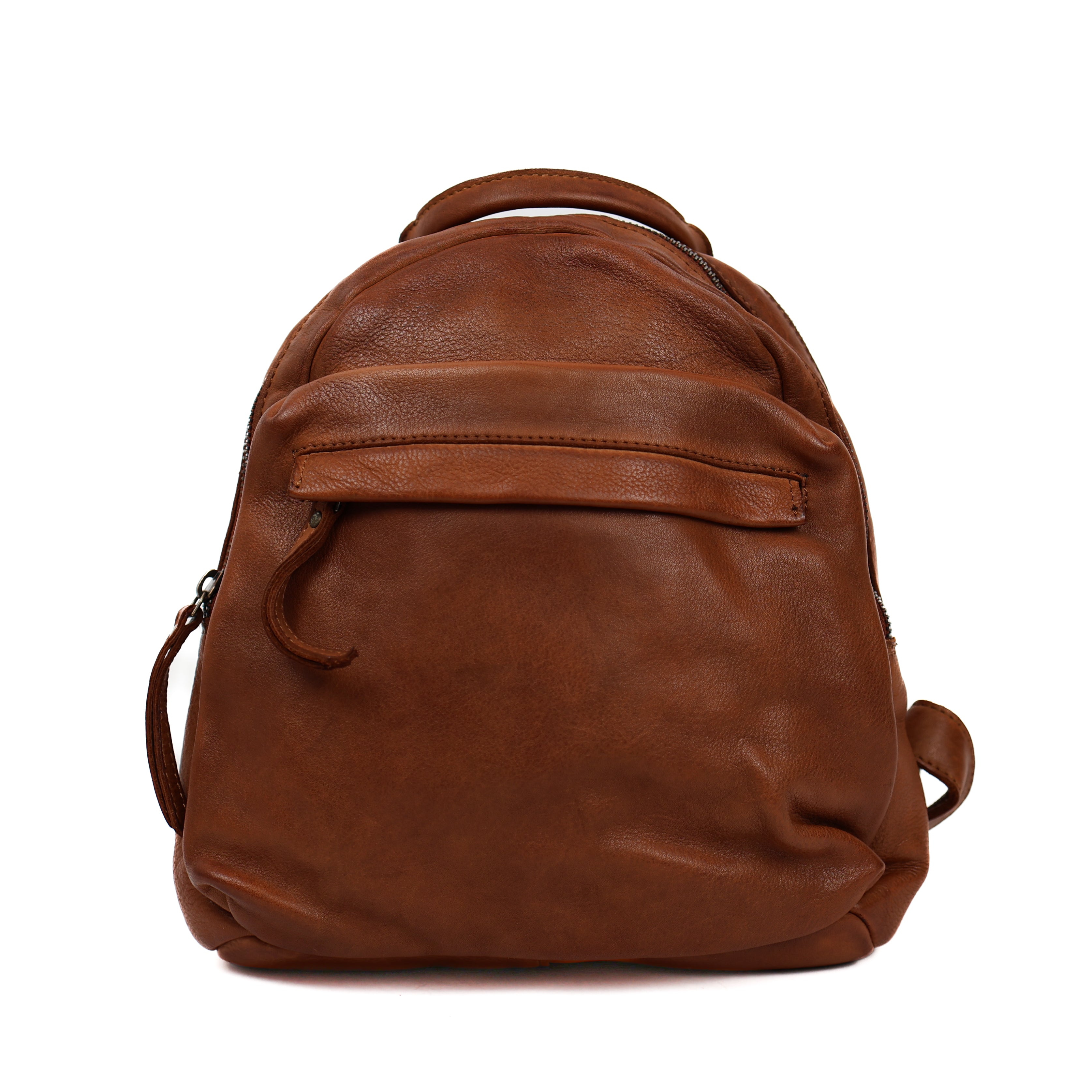 Klein rugzakje 'Nela' cognac