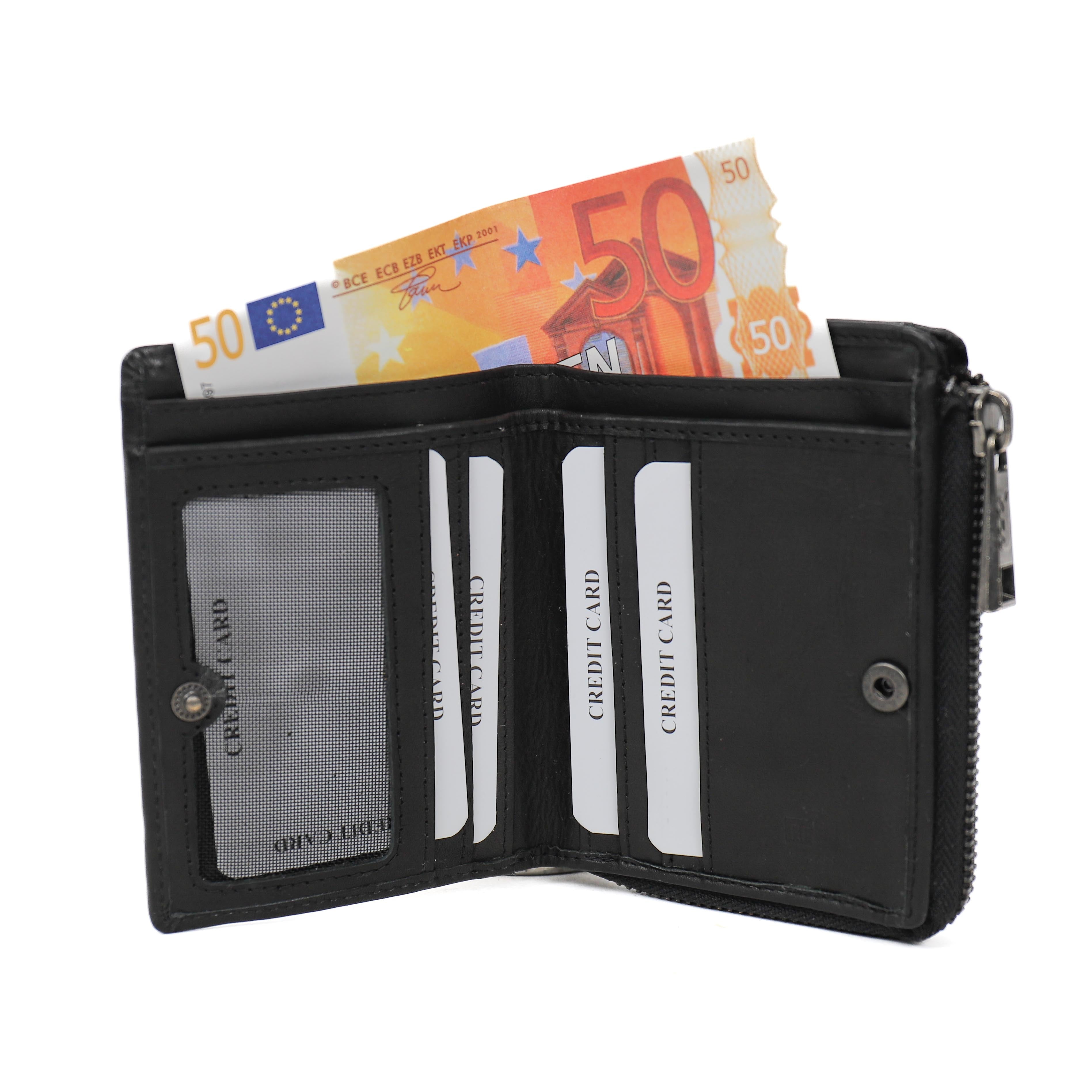 Zipper wallet 'Gungun' black