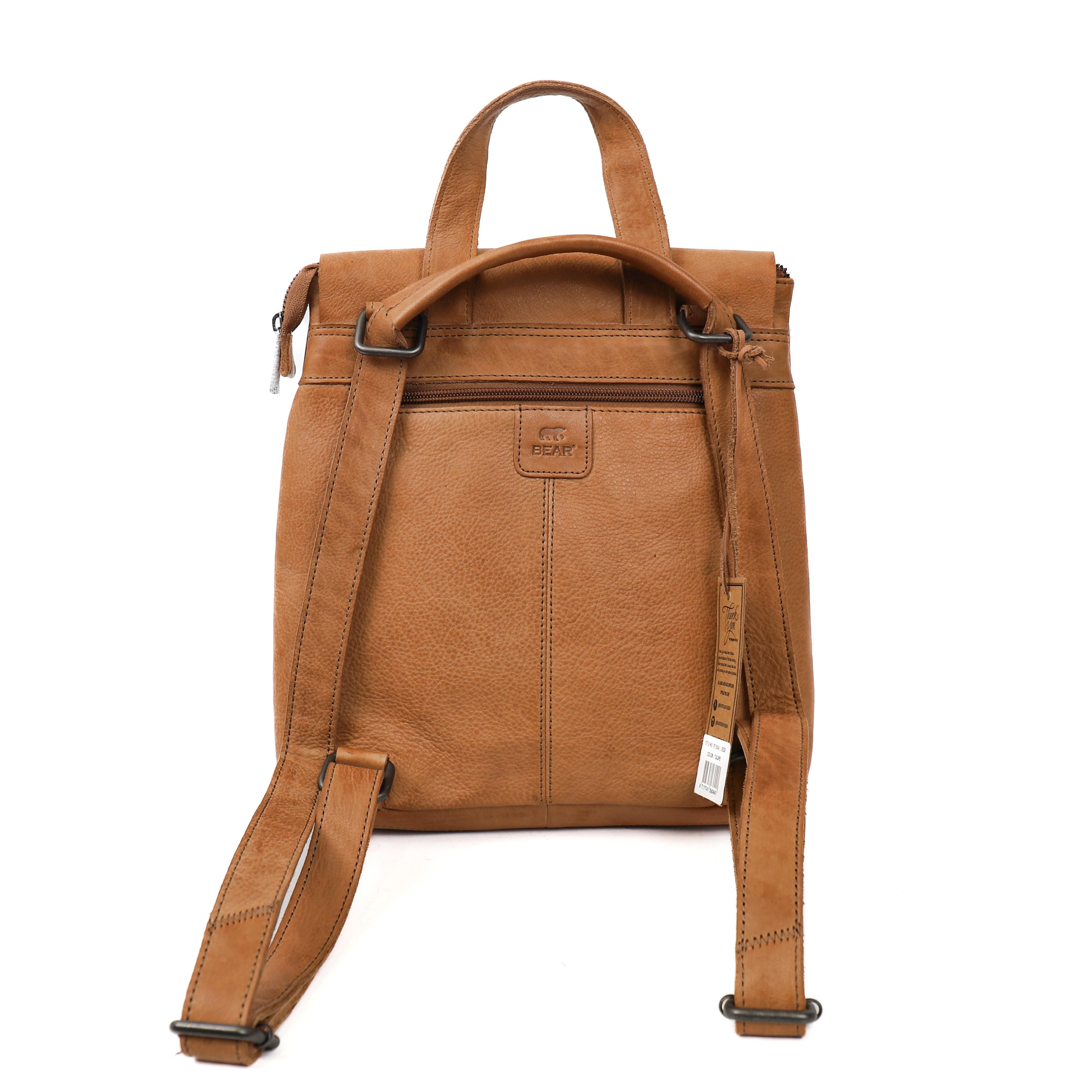 Backpack/shoulder bag 'Jesse' taupe