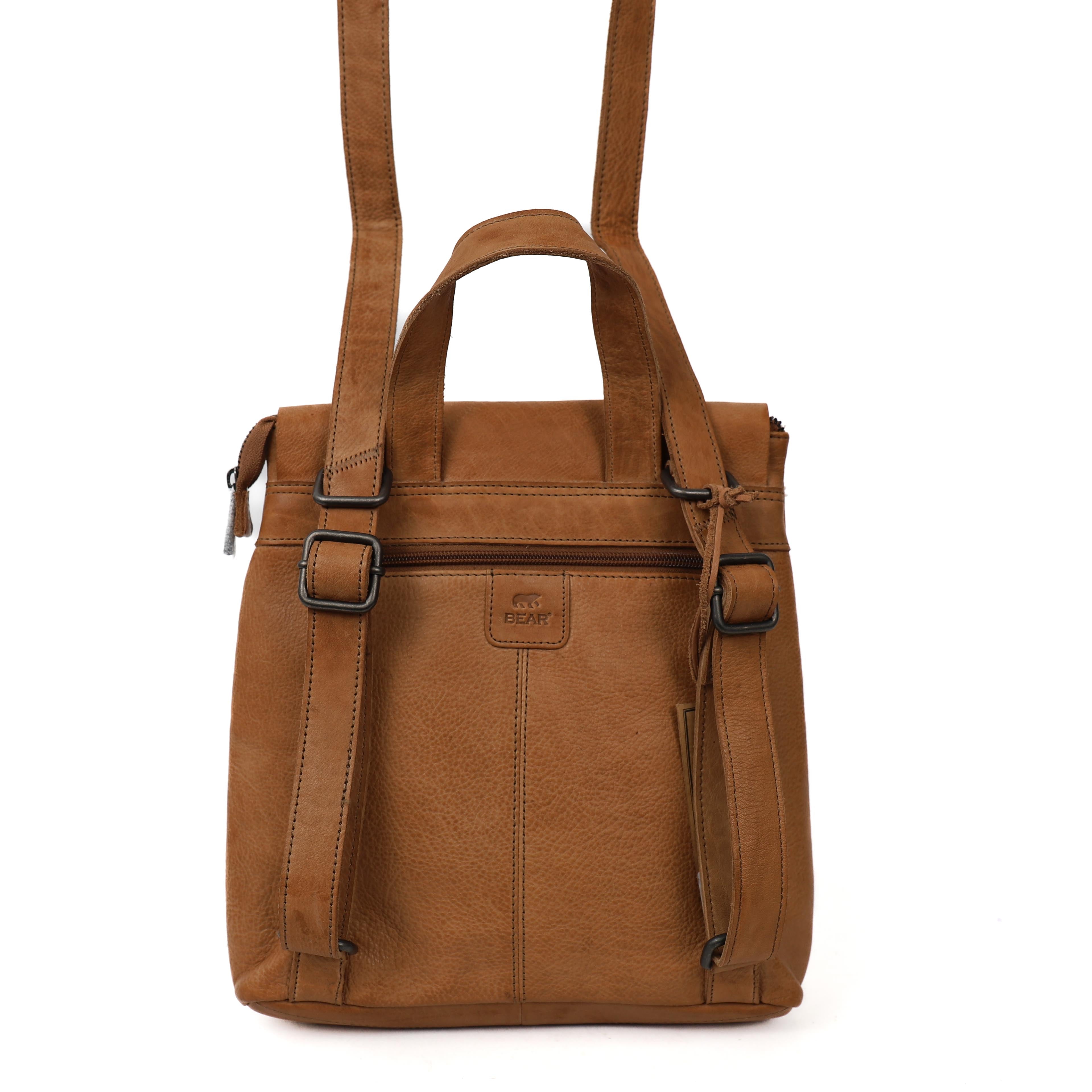 Backpack/shoulder bag 'Jesse' taupe