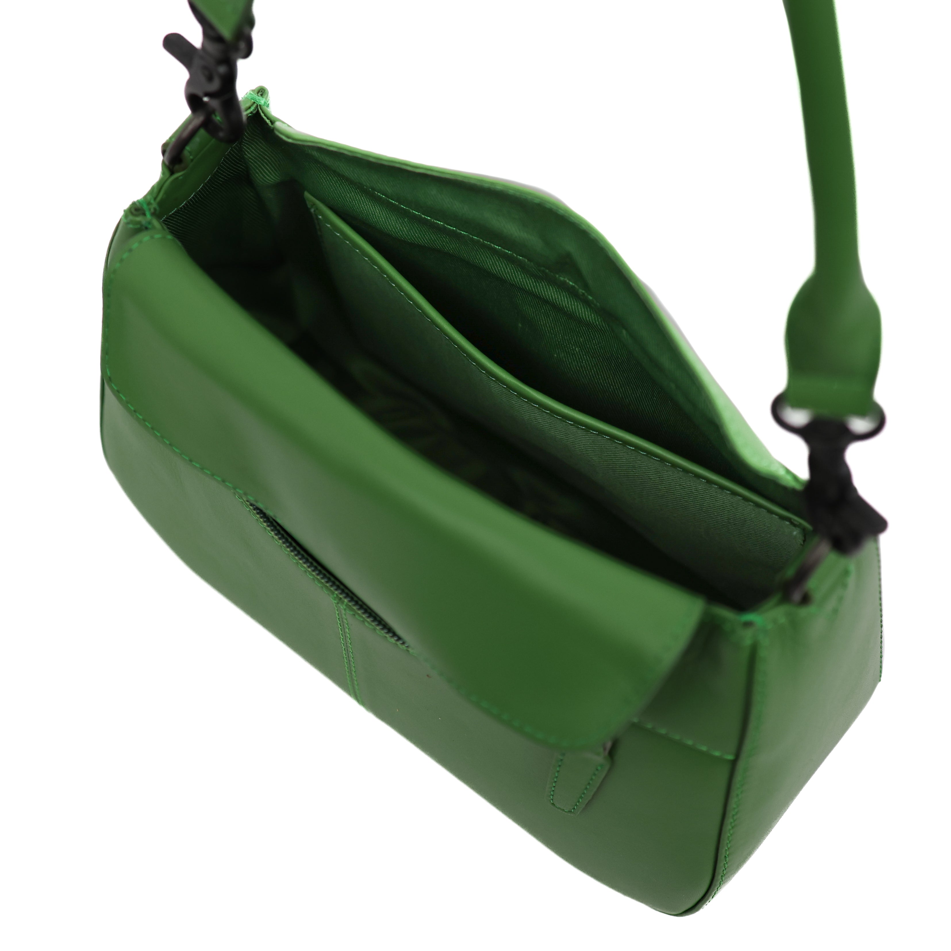 Hand-/schoudertasje met flap 'Fenna' Willow Bough Green