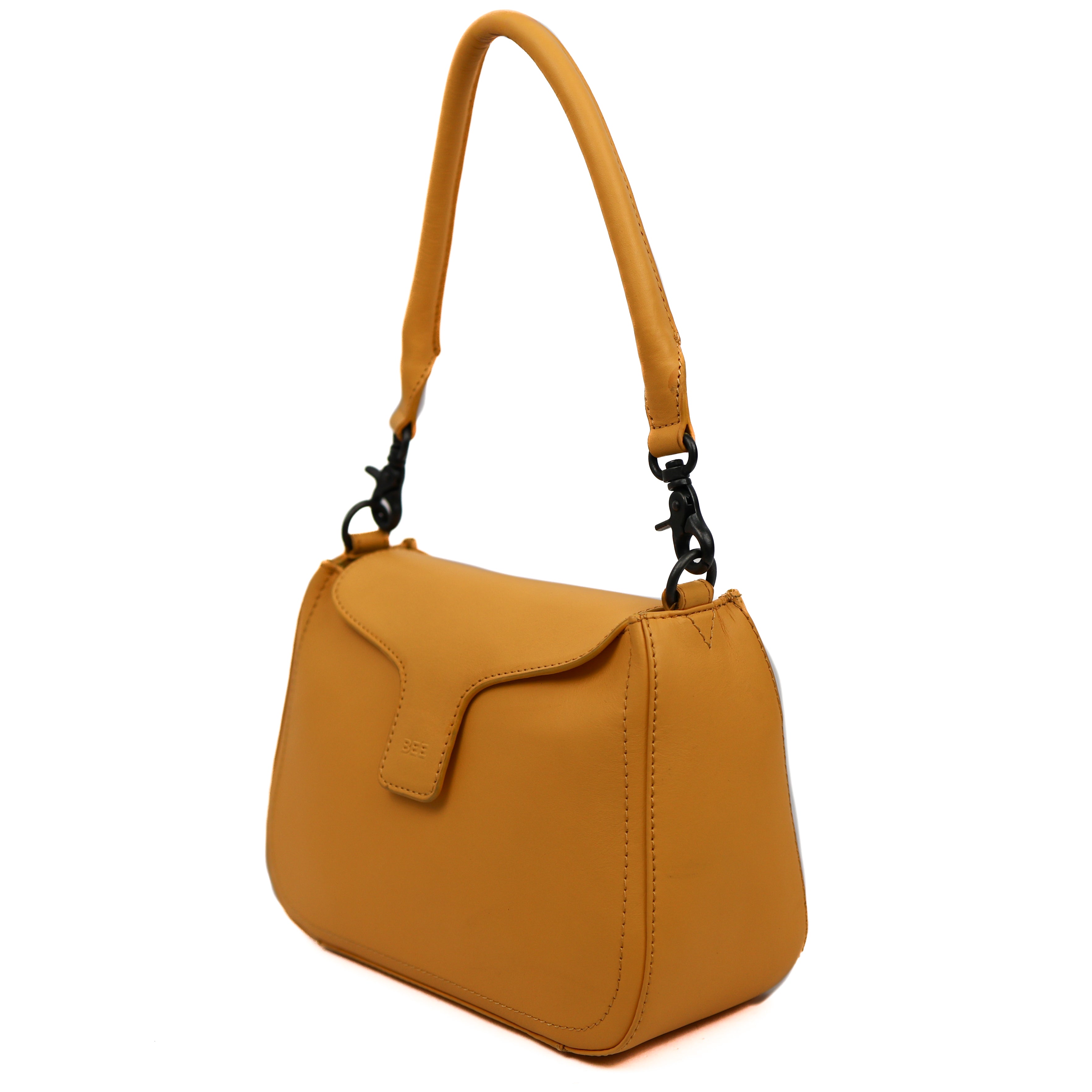 Hand-/schoudertasje met flap 'Fenna' Yellow