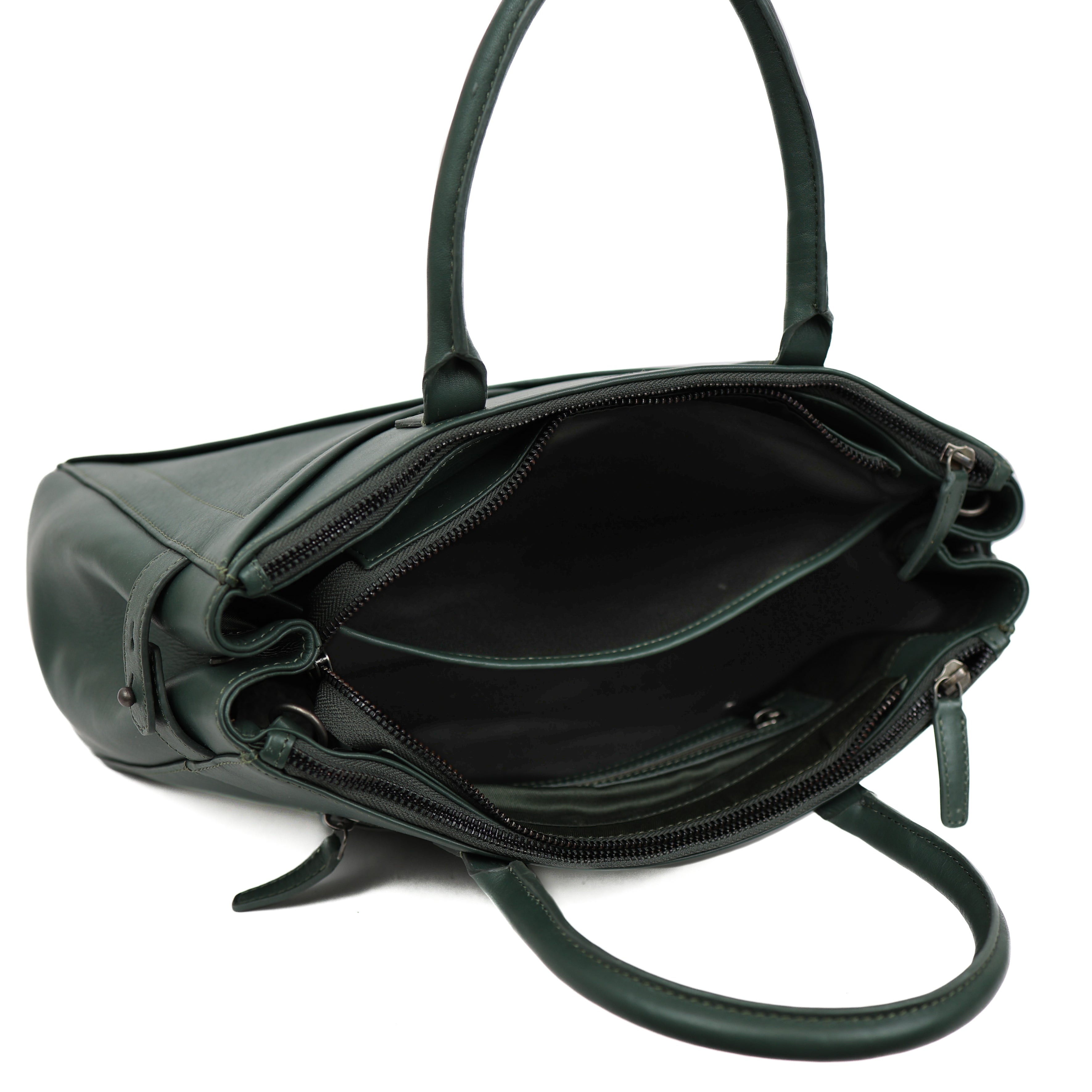 Hand/shoulder bag 'Gratia' Green