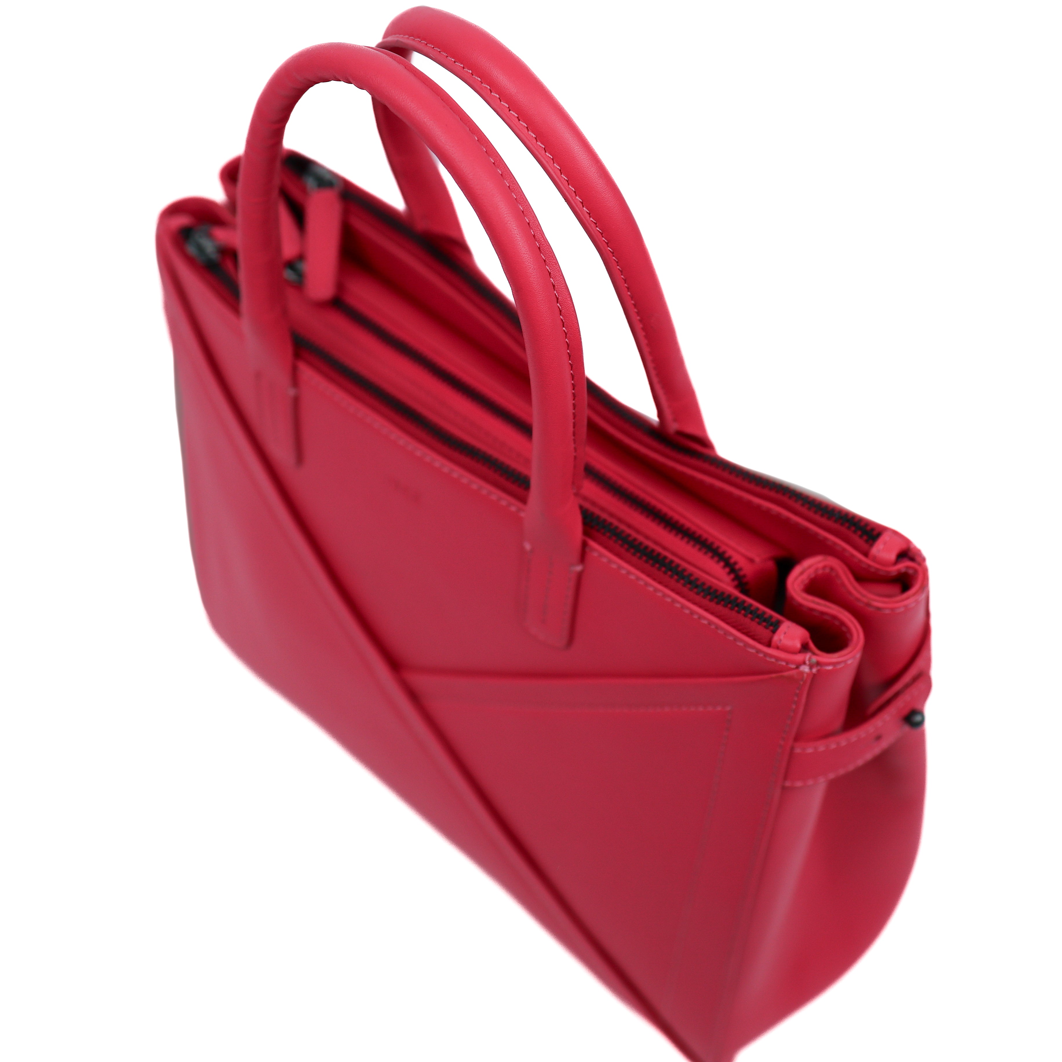 Hand/shoulder bag 'Gratia' Rose Red