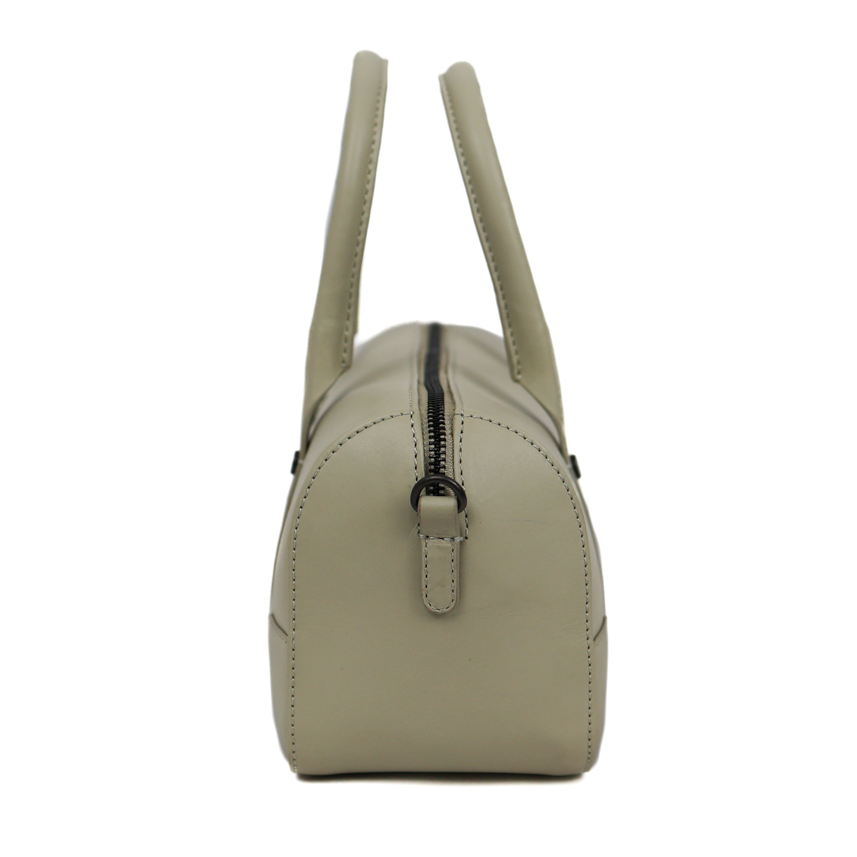 Rond hand-/schoudertasje 'Viviana' Khaki