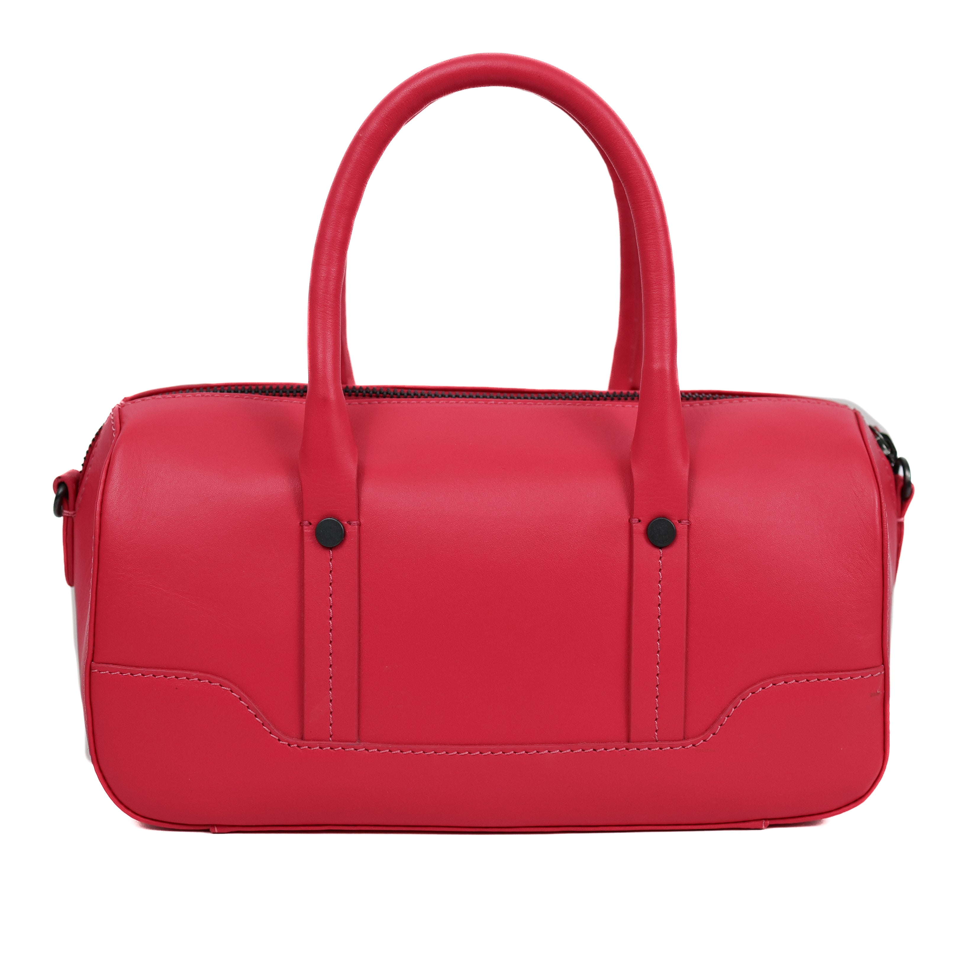 Rond hand-/schoudertasje 'Viviana' Rose Red