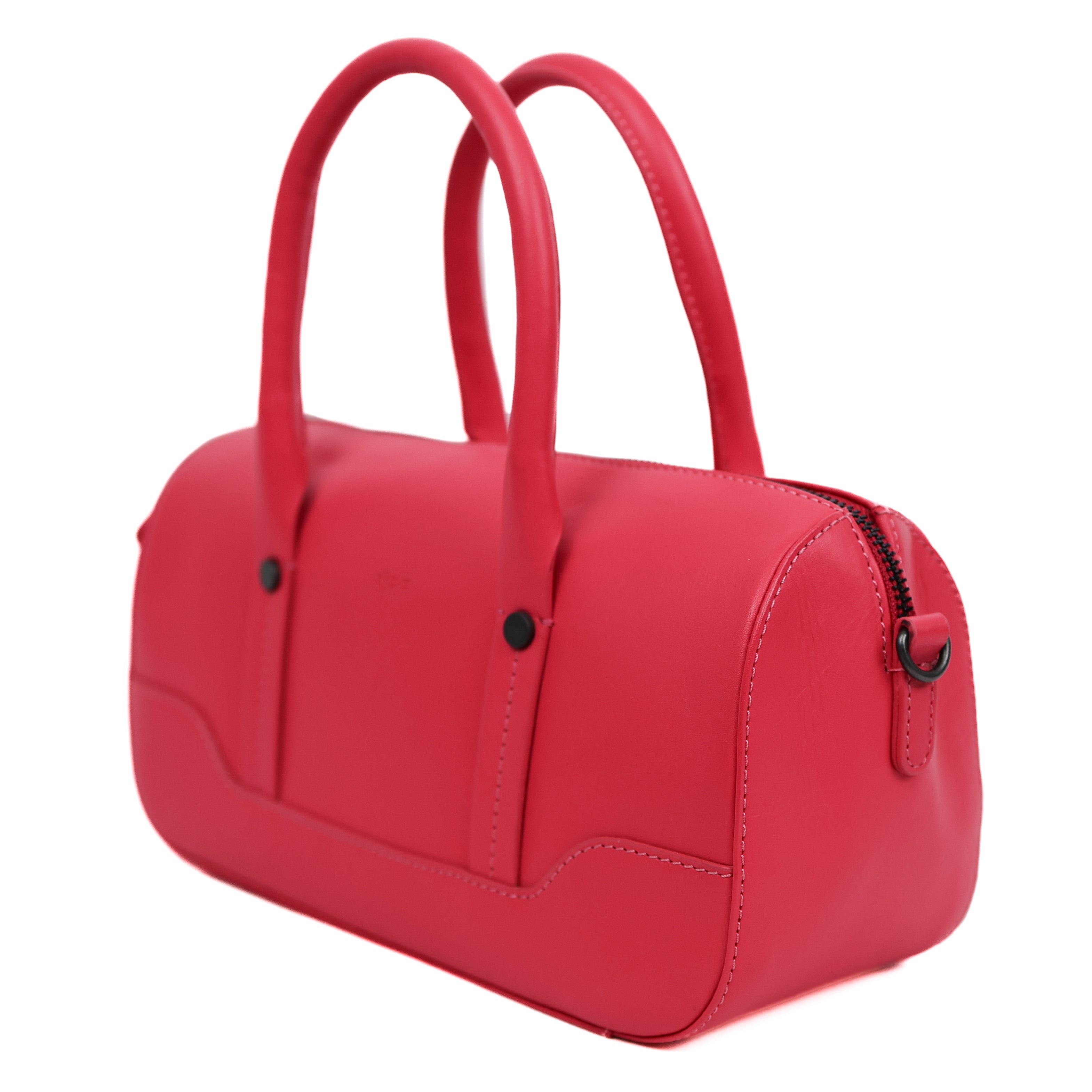 Rond hand-/schoudertasje 'Viviana' Rose Red