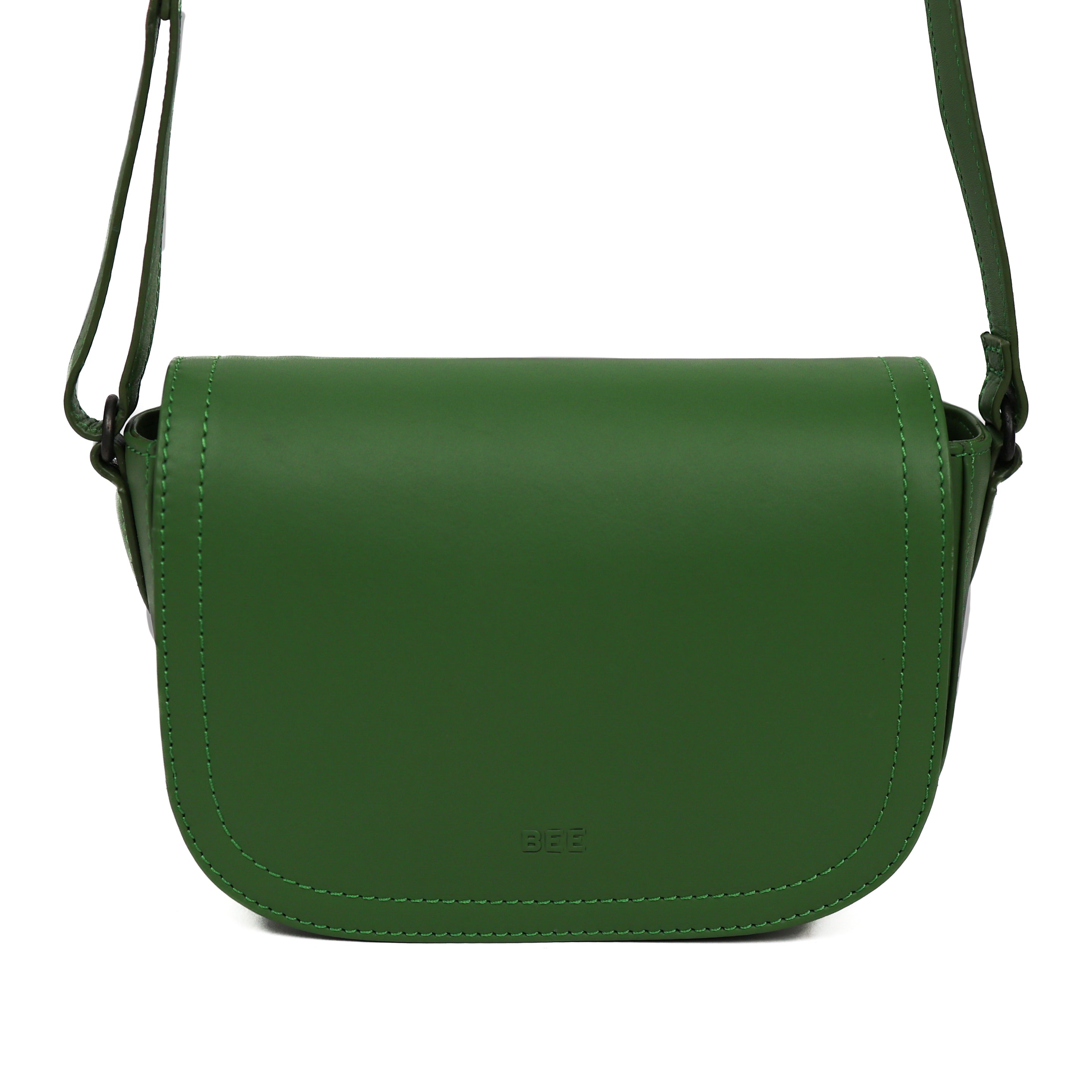 Schoudertasje met flap 'Anastasia' Willow Bough Green
