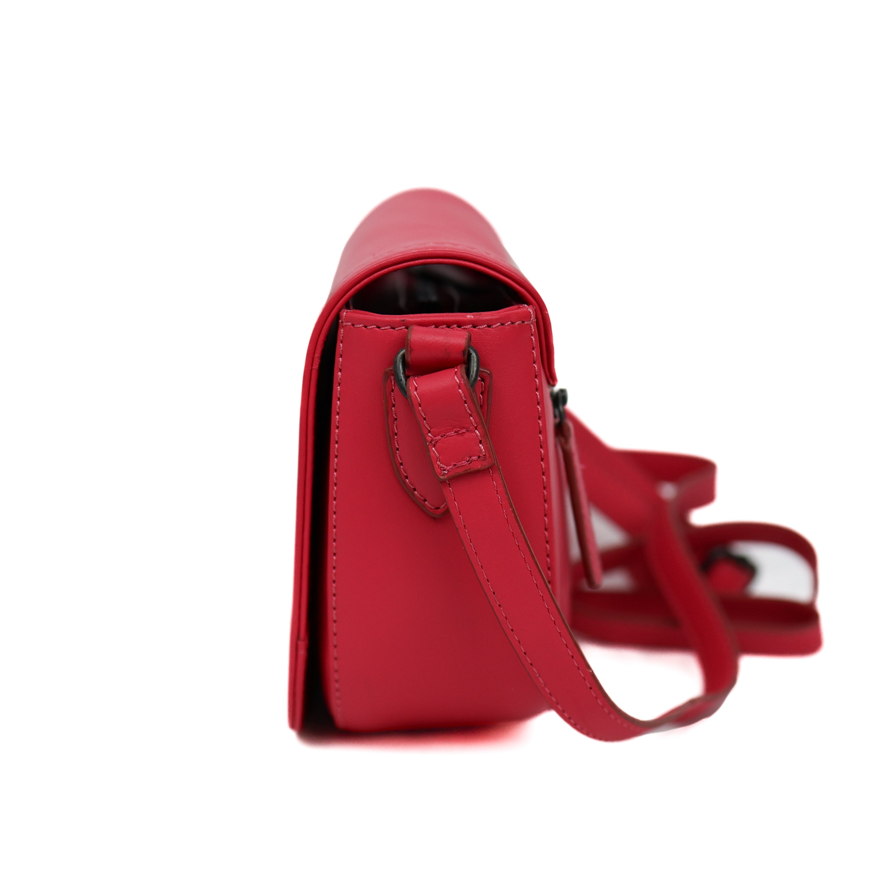 Schoudertasje met flap 'Anastasia' Rose Red