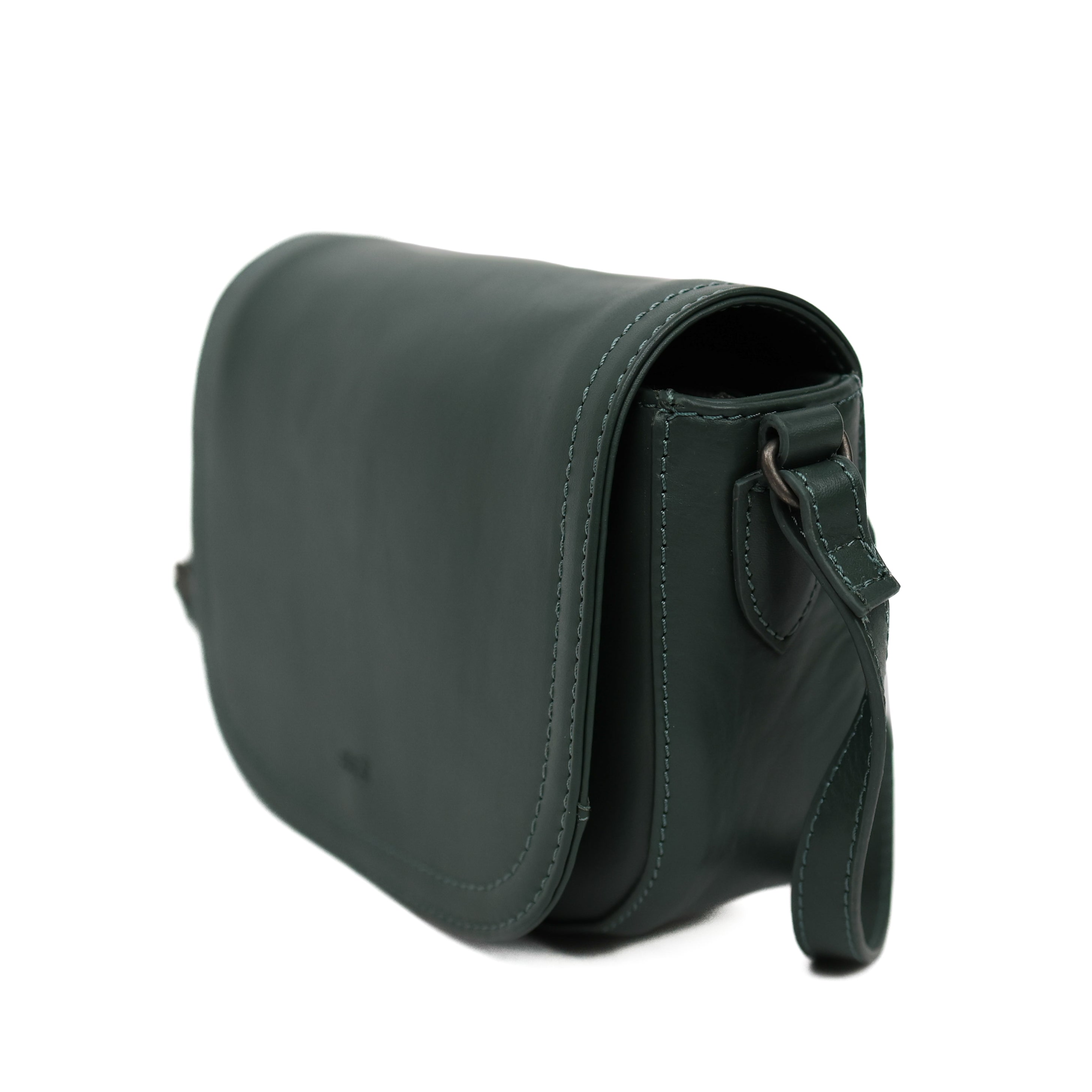 Schoudertasje met flap 'Anastasia' Green