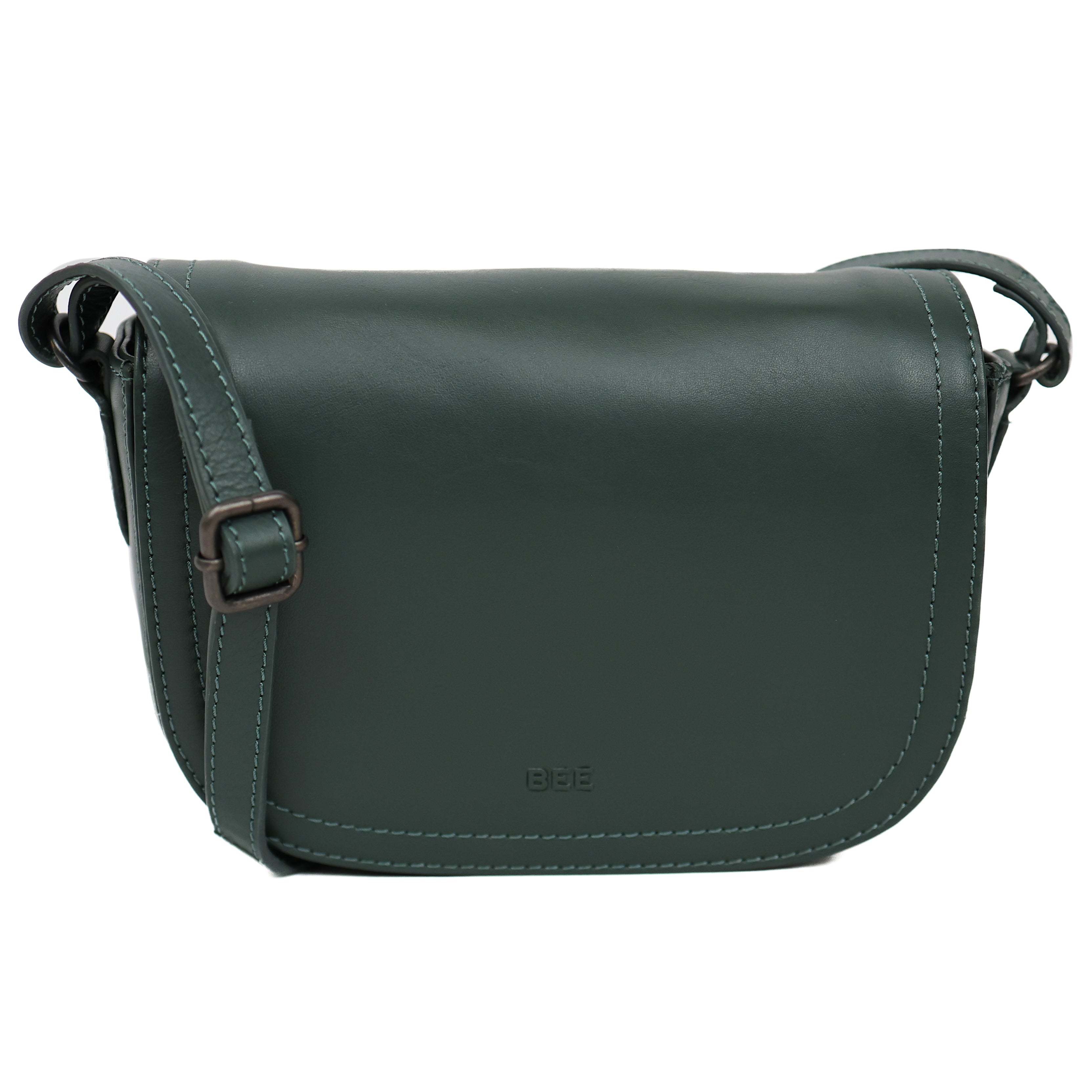 Schoudertasje met flap 'Anastasia' Green