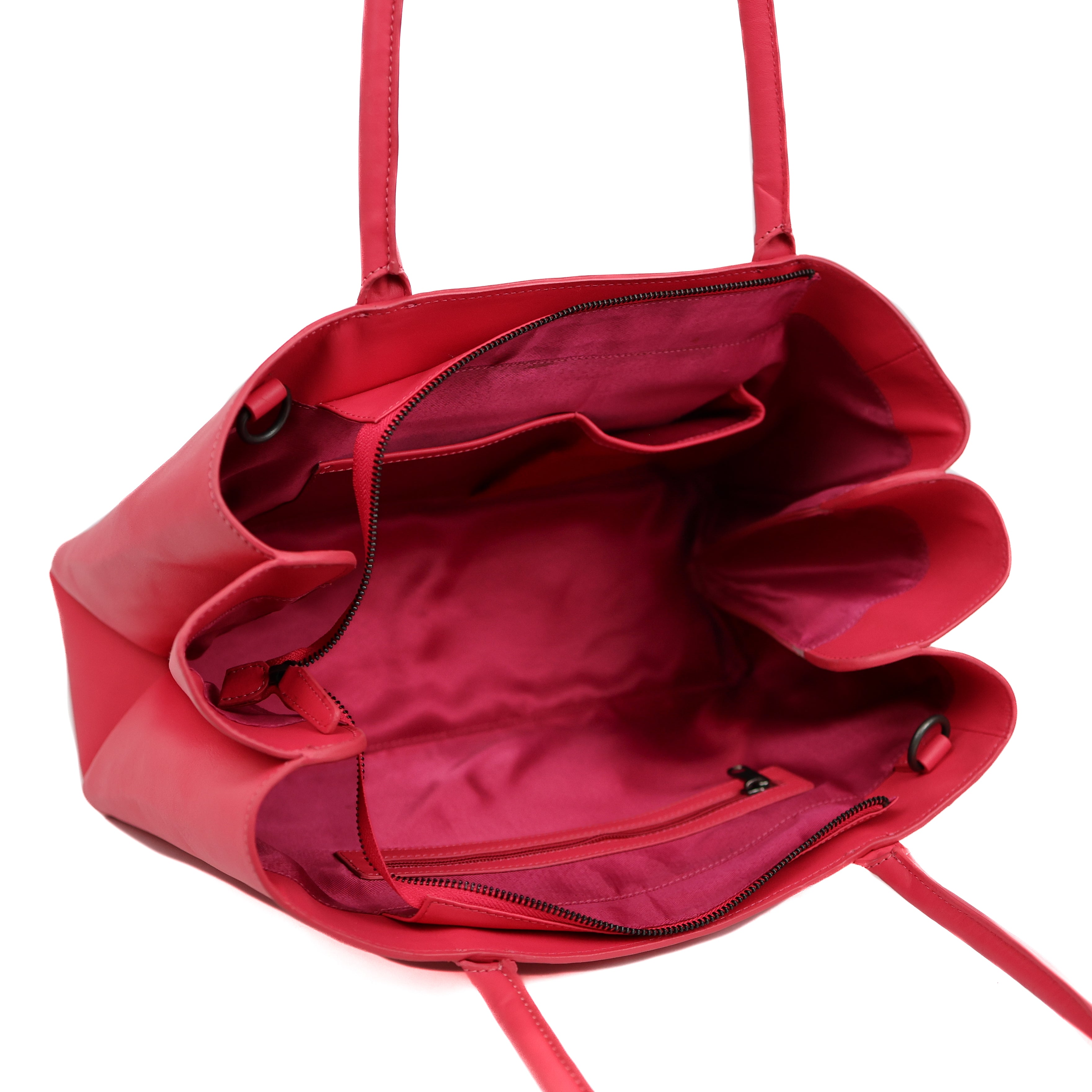 Large shopper 'Marlene' Rose Red