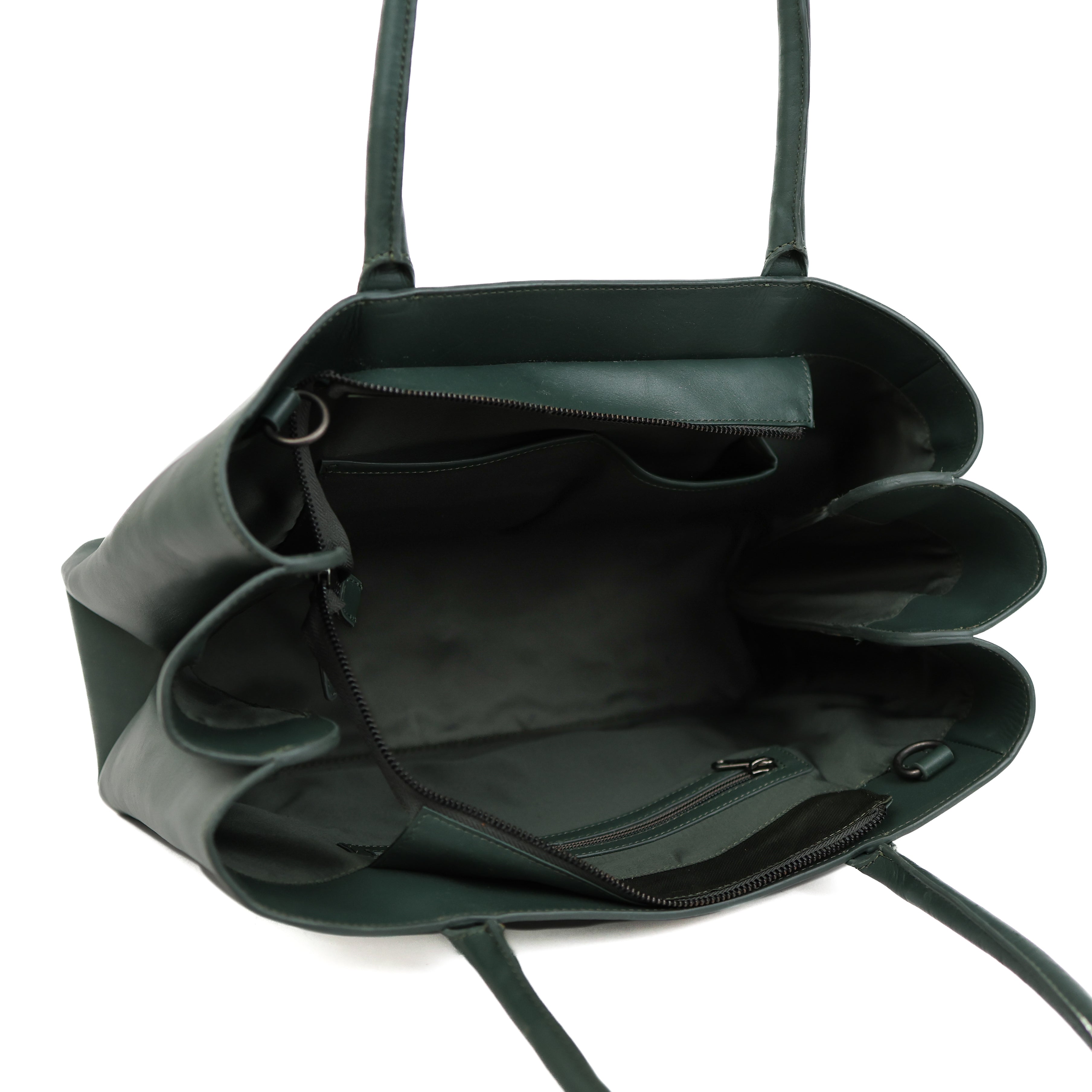 Large shopper 'Marlene' Green