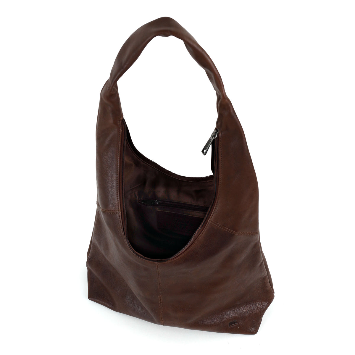 Shopper/pouch bag 'Pauline' cognac