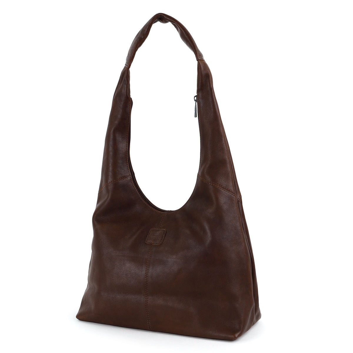 Shopper/pouch bag 'Pauline' cognac