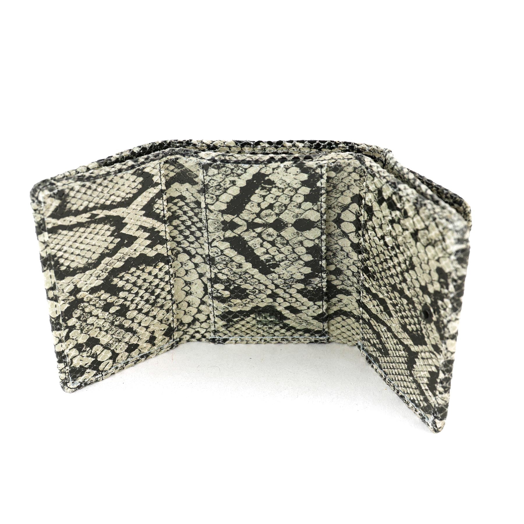 Portemonneetje 'Nana' snake grey