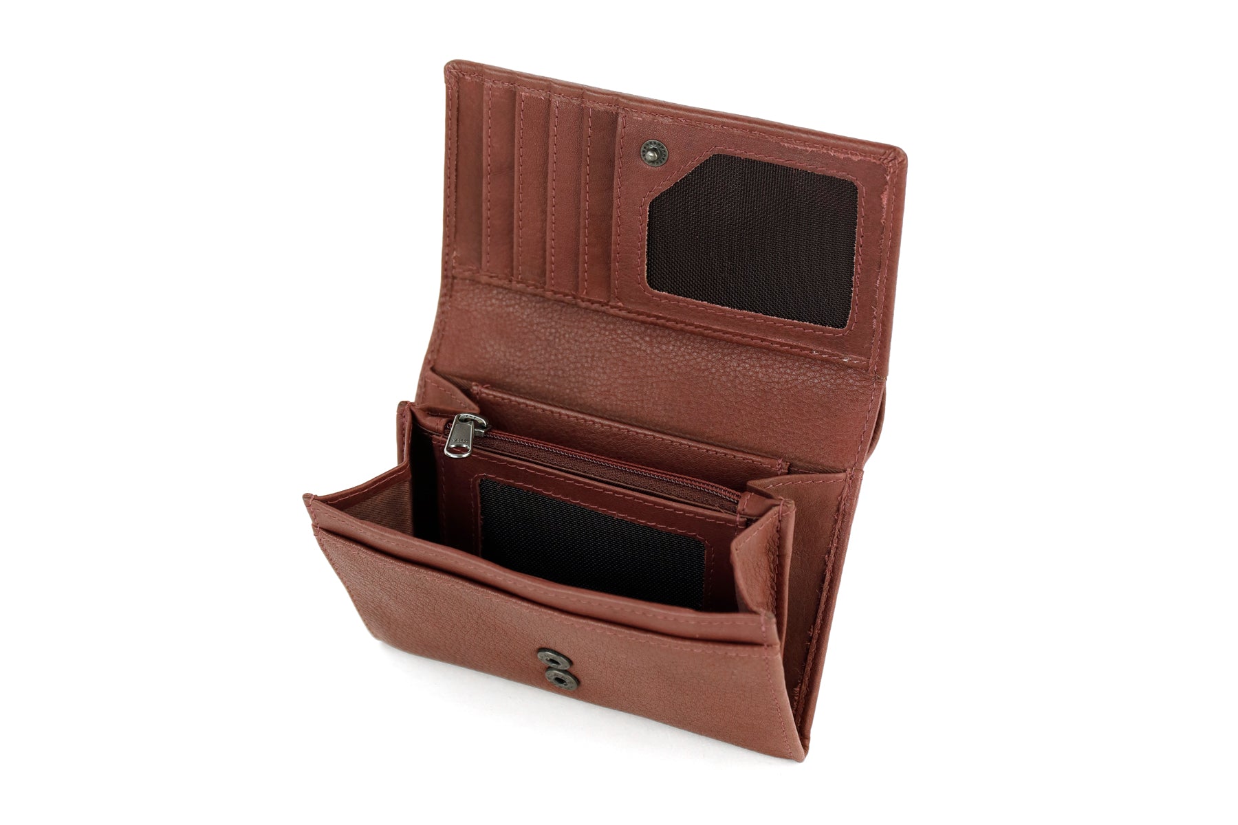 Overslag portemonnee 'Sweety' bordeaux