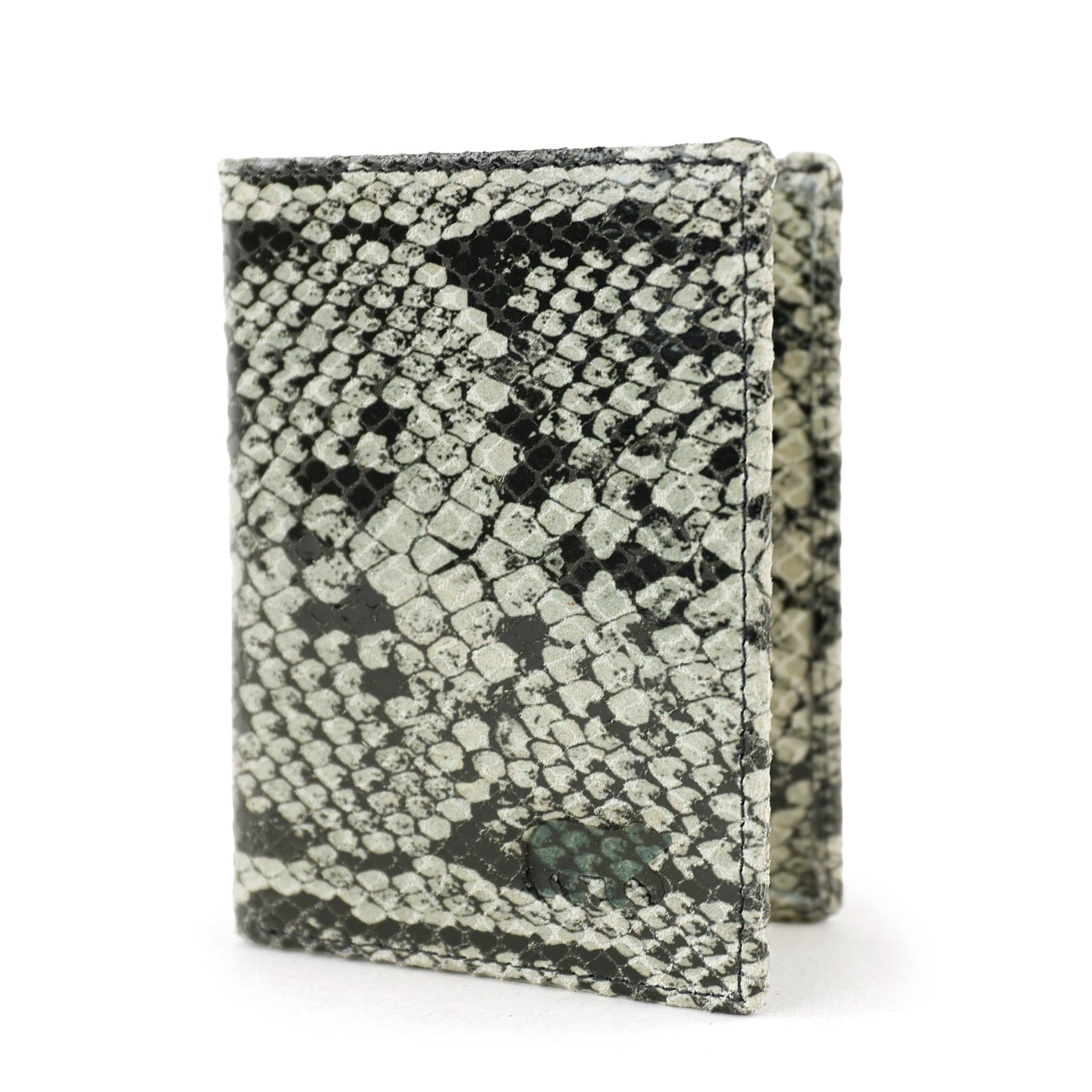 Pasjeshouder met briefgeldvak 'Cas' snake grey