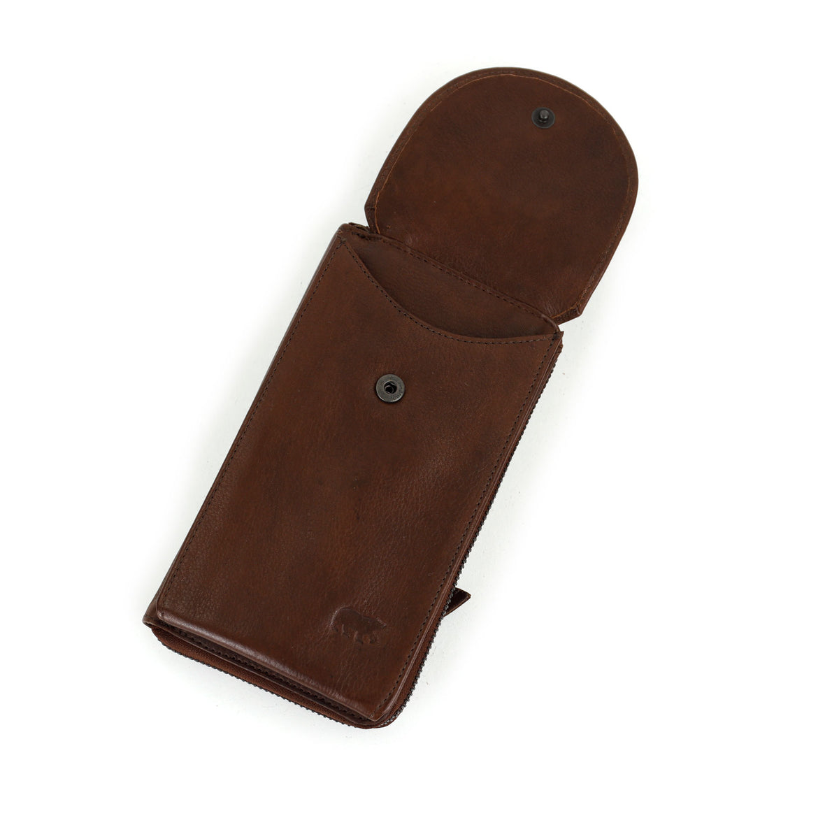 Telefoontasje 'Patty' bruin