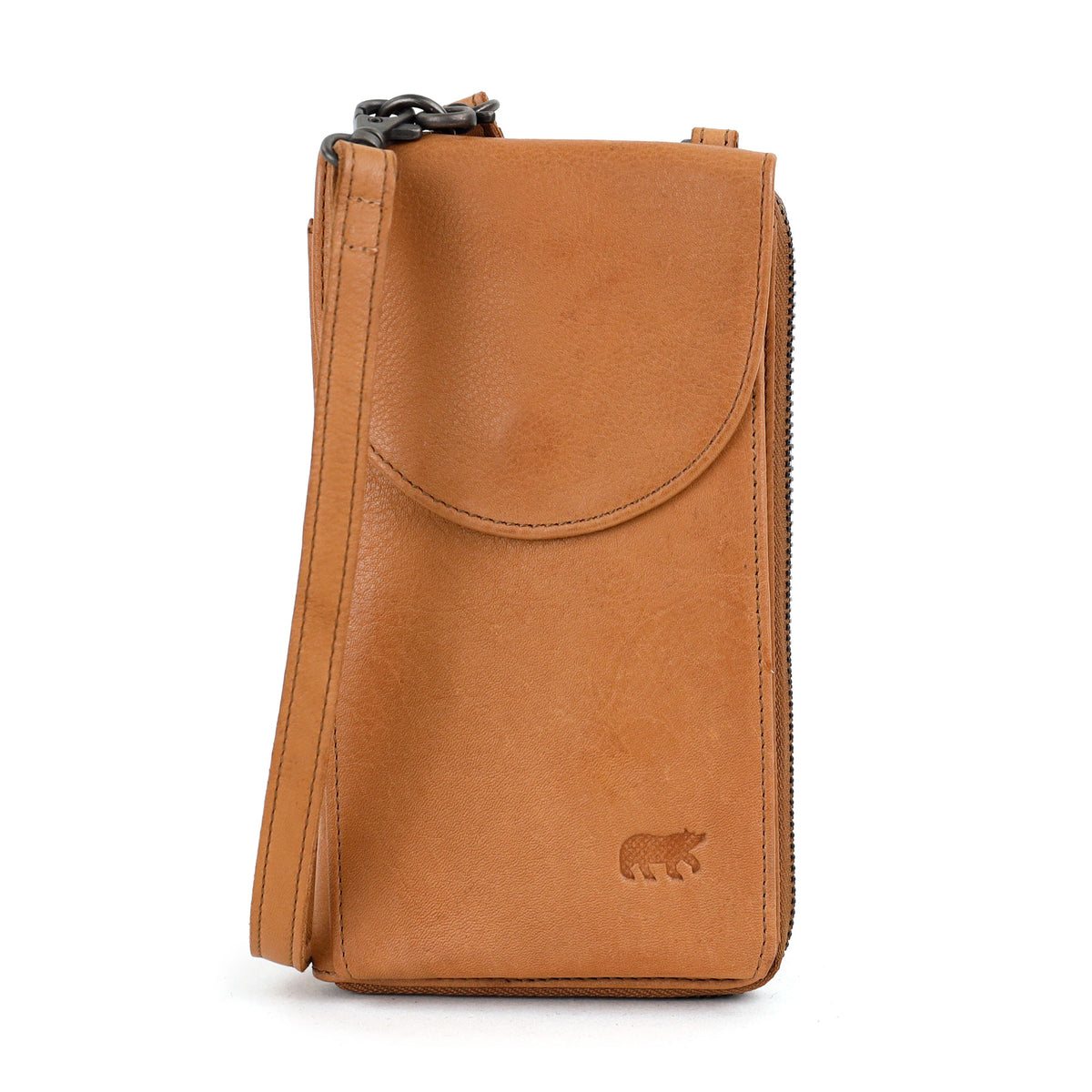 Telefoontasje 'Patty' taupe