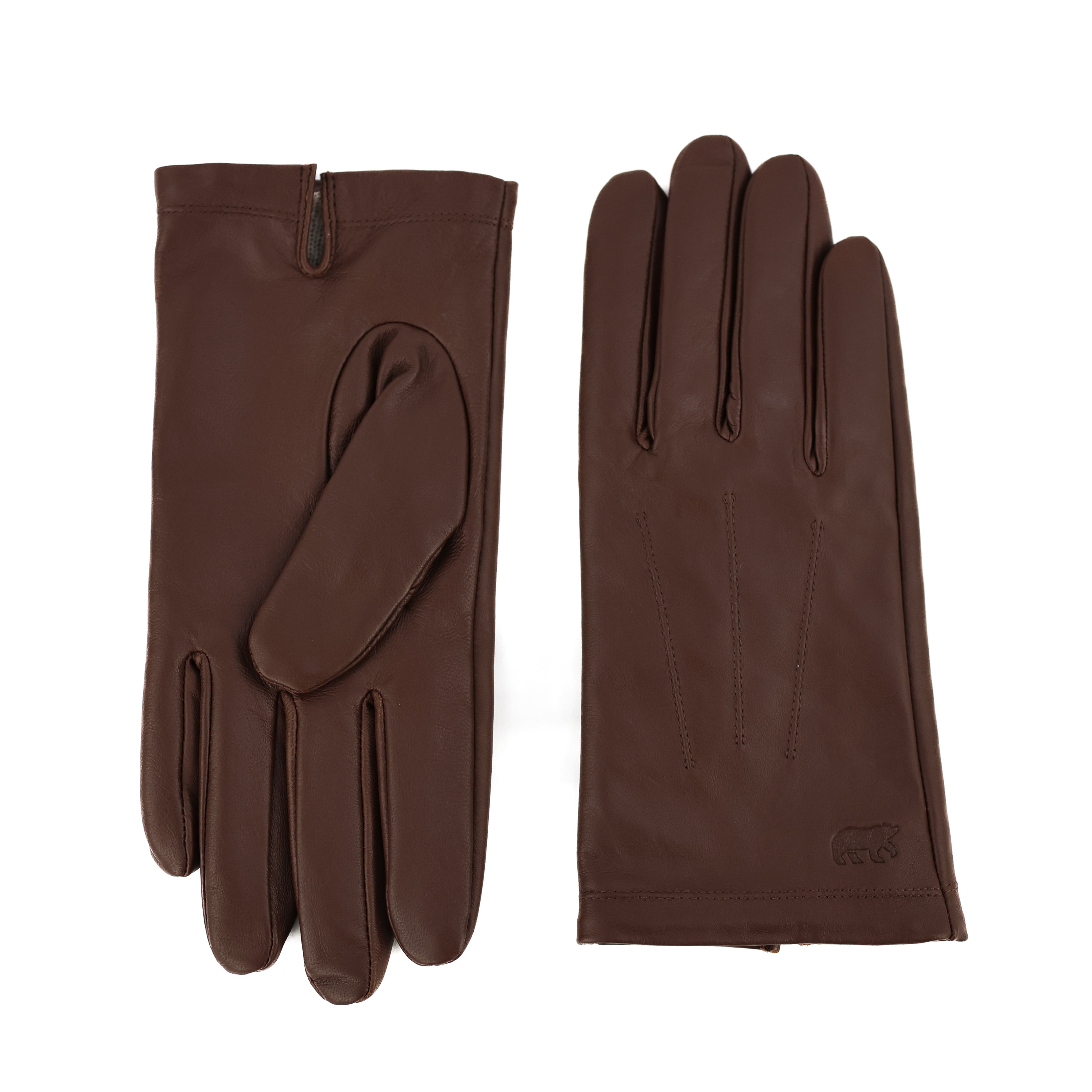 Leren heren handschoenen 'Arthur' cognac