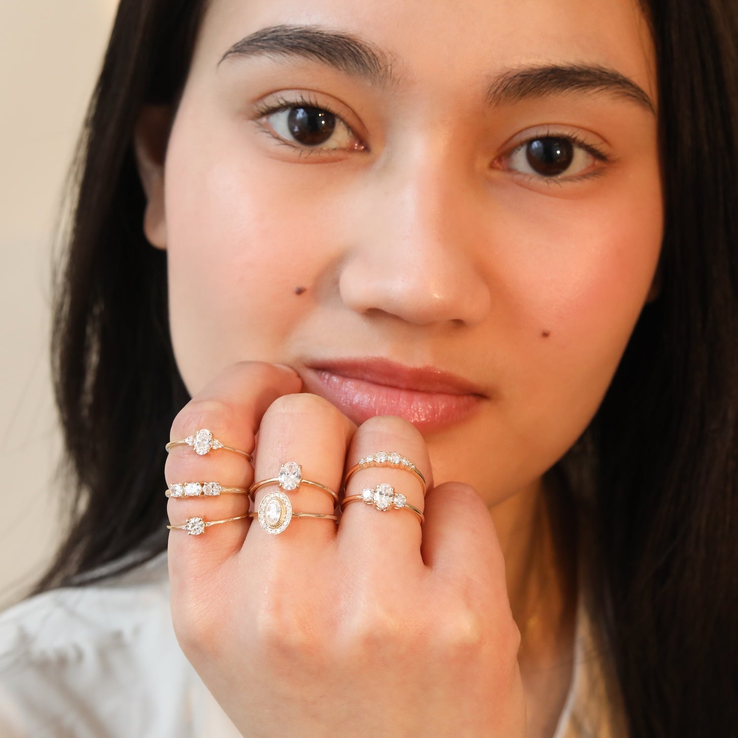 Lola Diamond ring | 9K