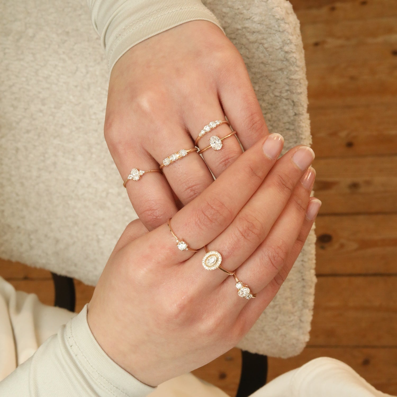 Lola Diamond ring | 9K