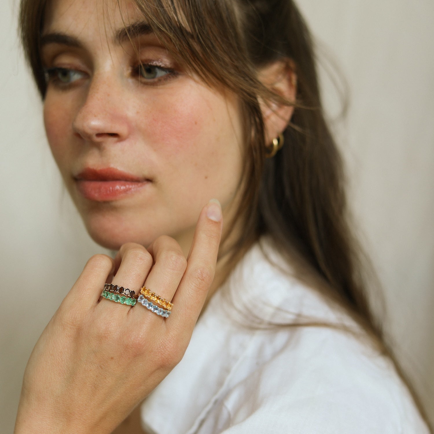 Selly Citrine Ring | 9K