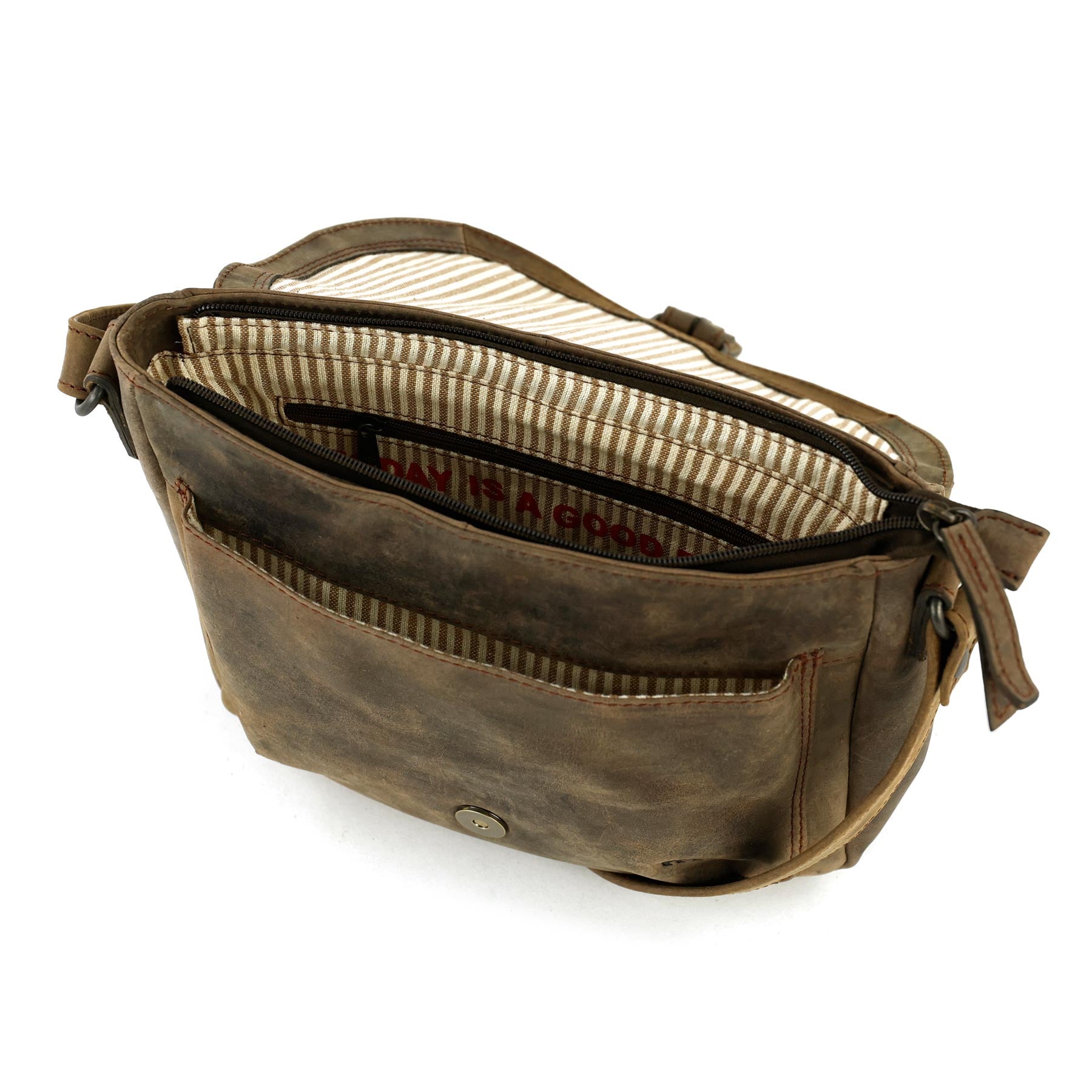 Shoulder bag 'Mattea' Brown