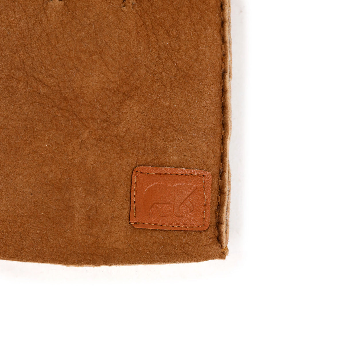 Schapenwollen dames wanten 'Sofia' dark chestnut