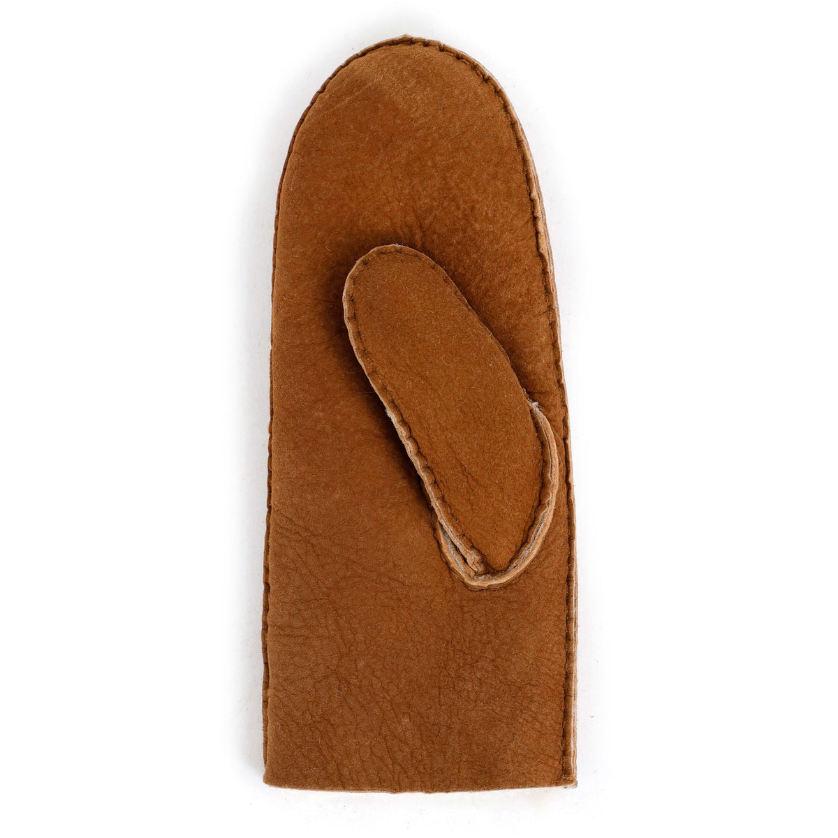 Schapenwollen dames wanten 'Sofia' dark chestnut