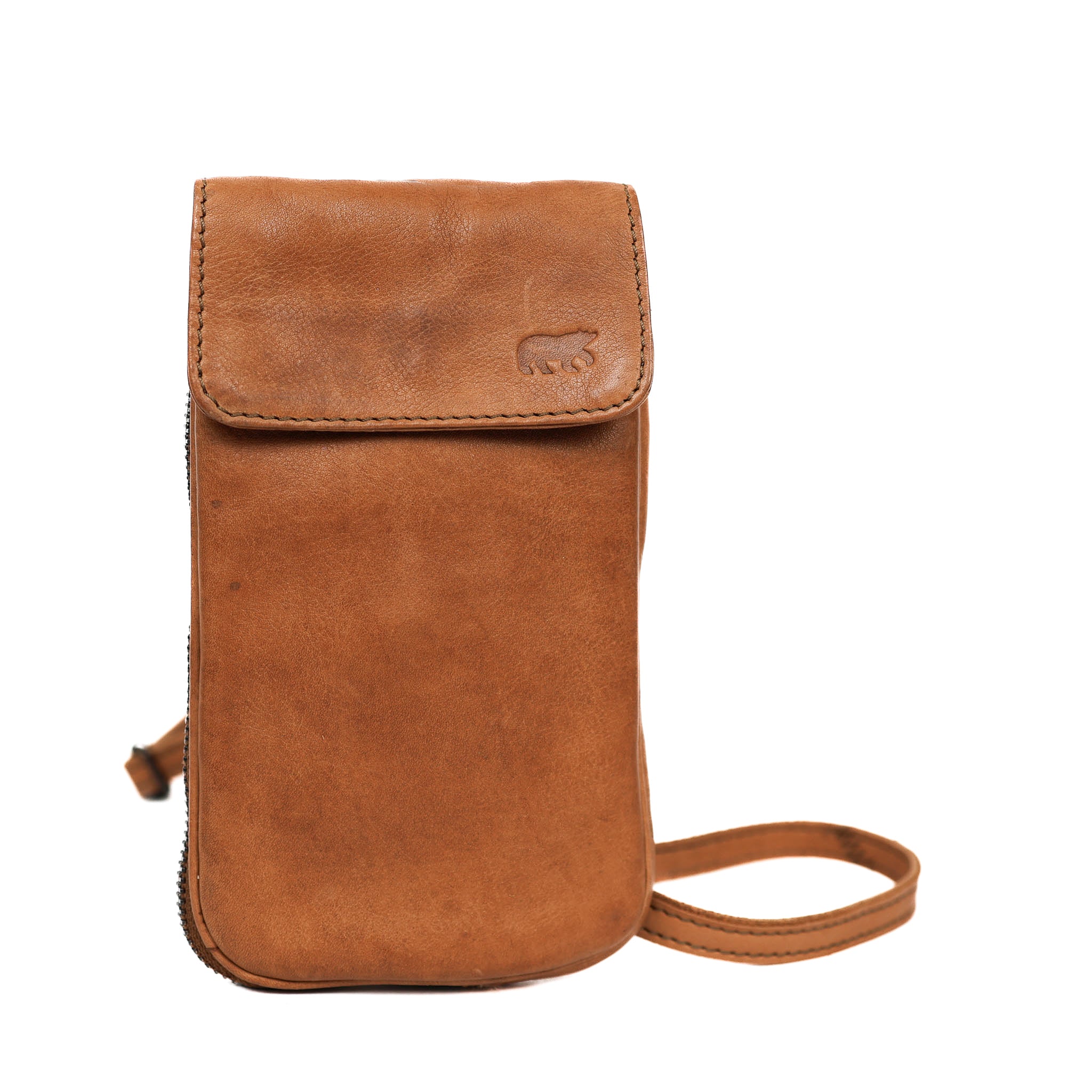 Telefoontasje 'Romee' taupe