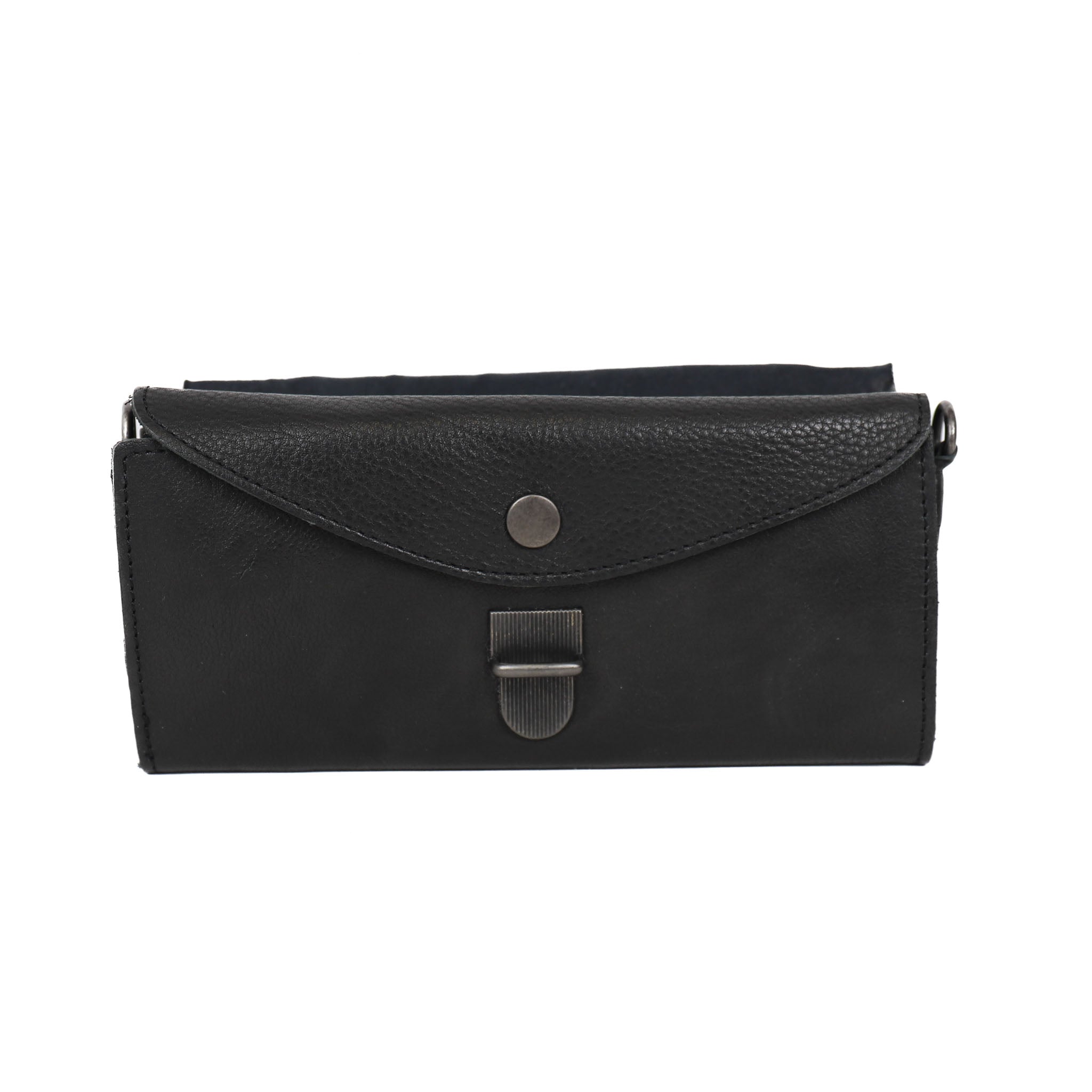 Clutch/enveloptasje 'Pascalle' zwart