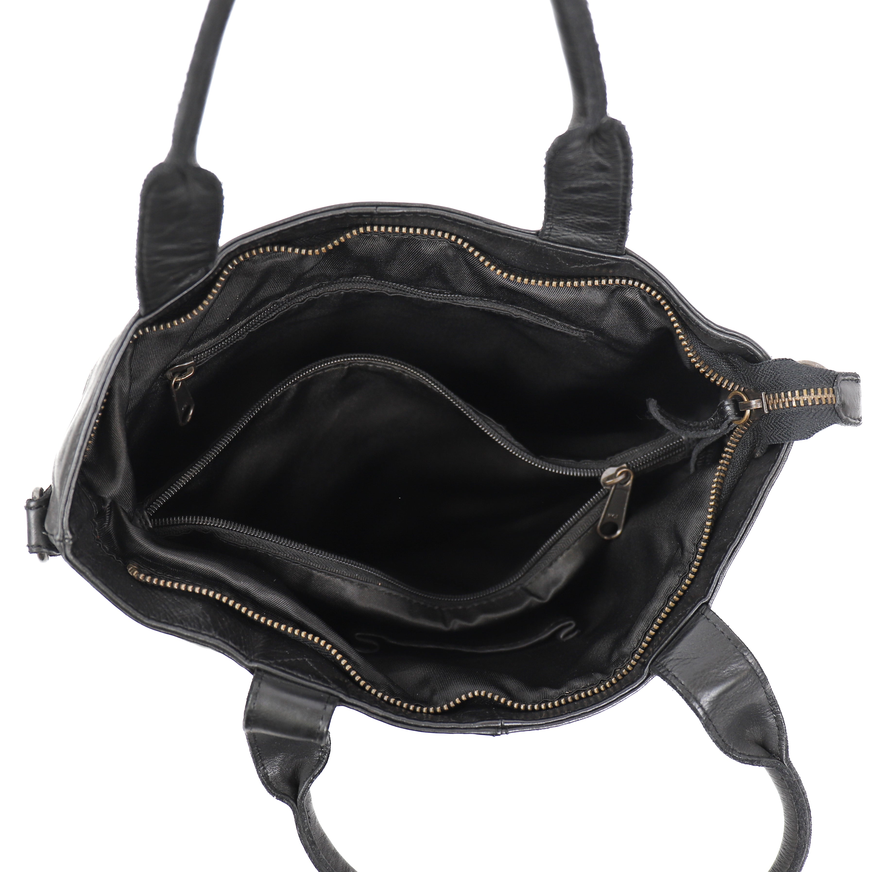 Hand/shoulder bag 'Manon' black