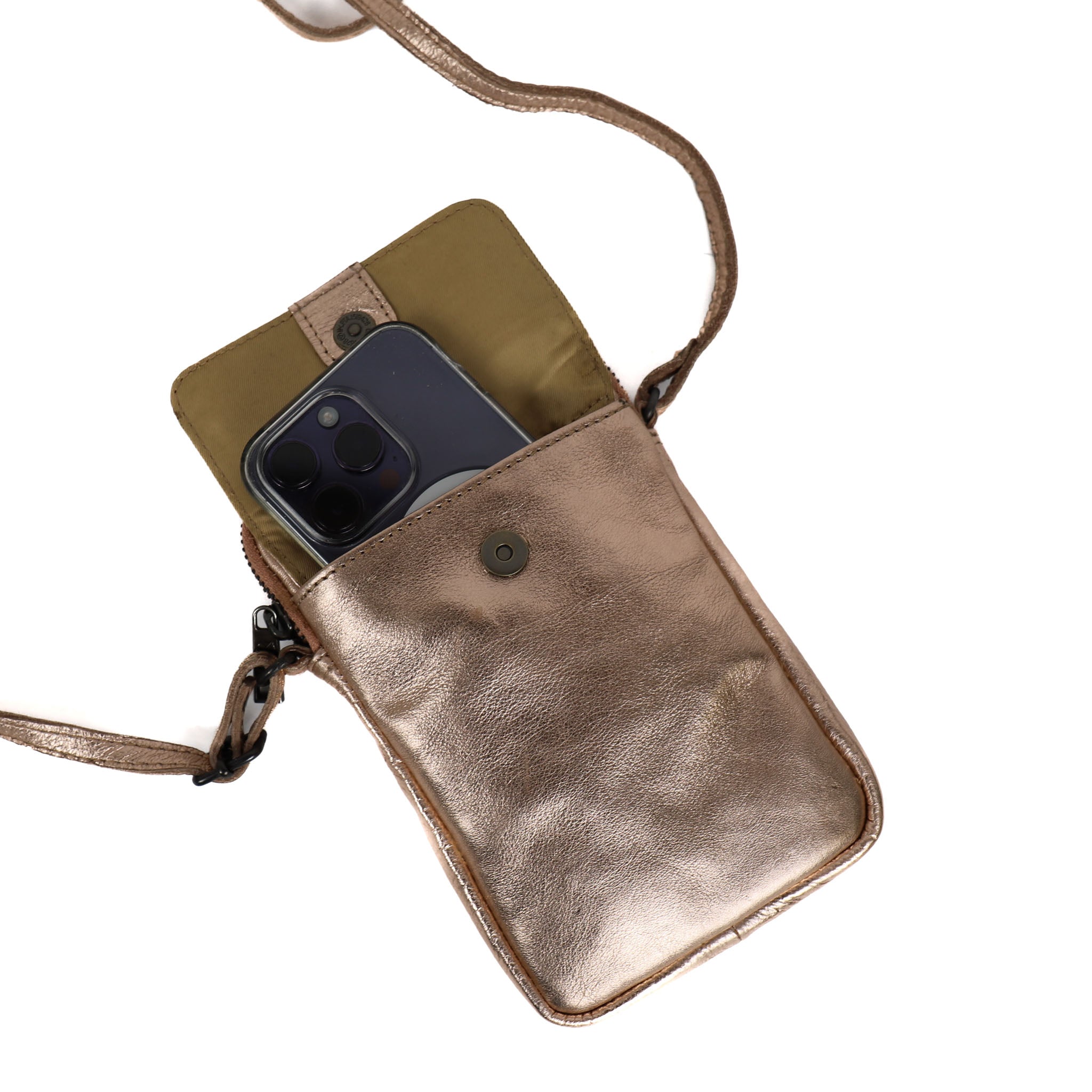 Phone bag 'Igor' champagne