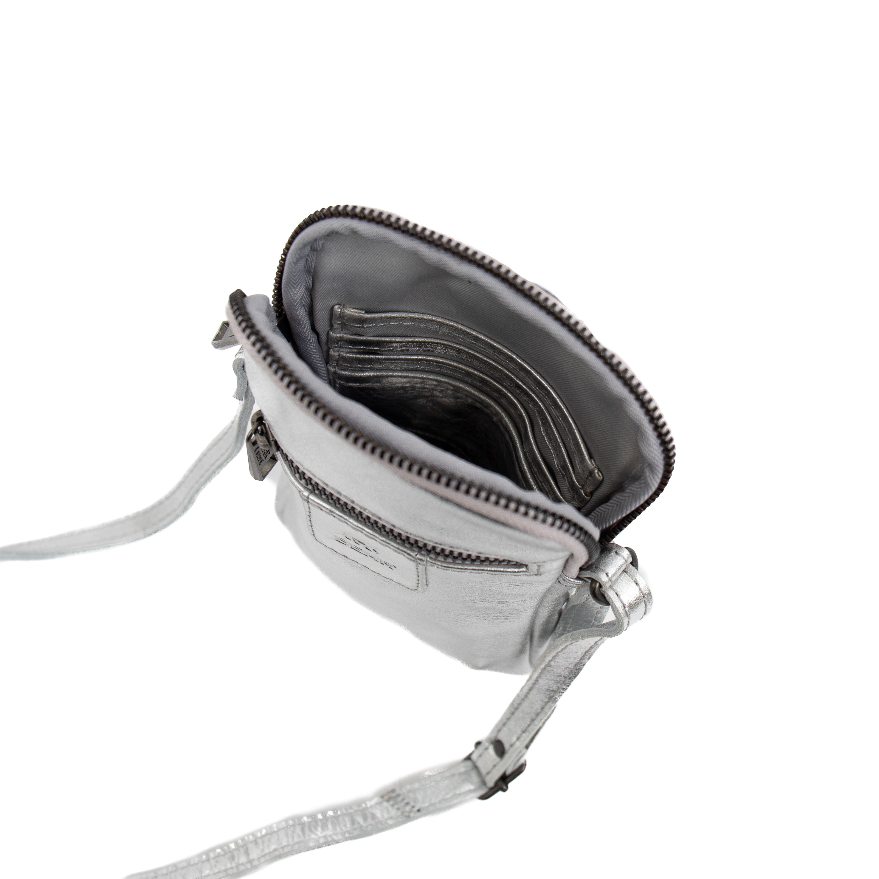 Phone bag 'Igor' silver