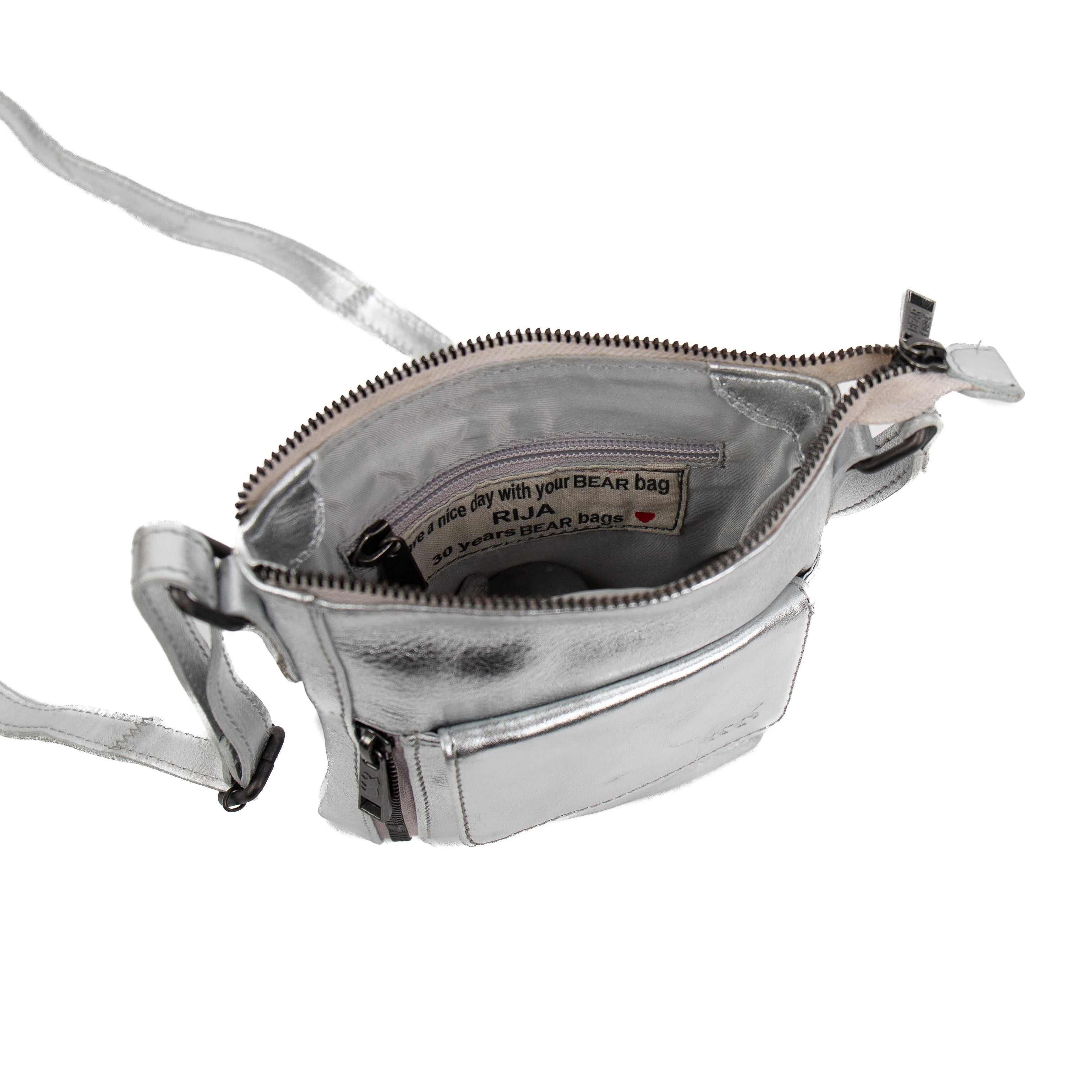 Shoulder bag 'Davide' silver