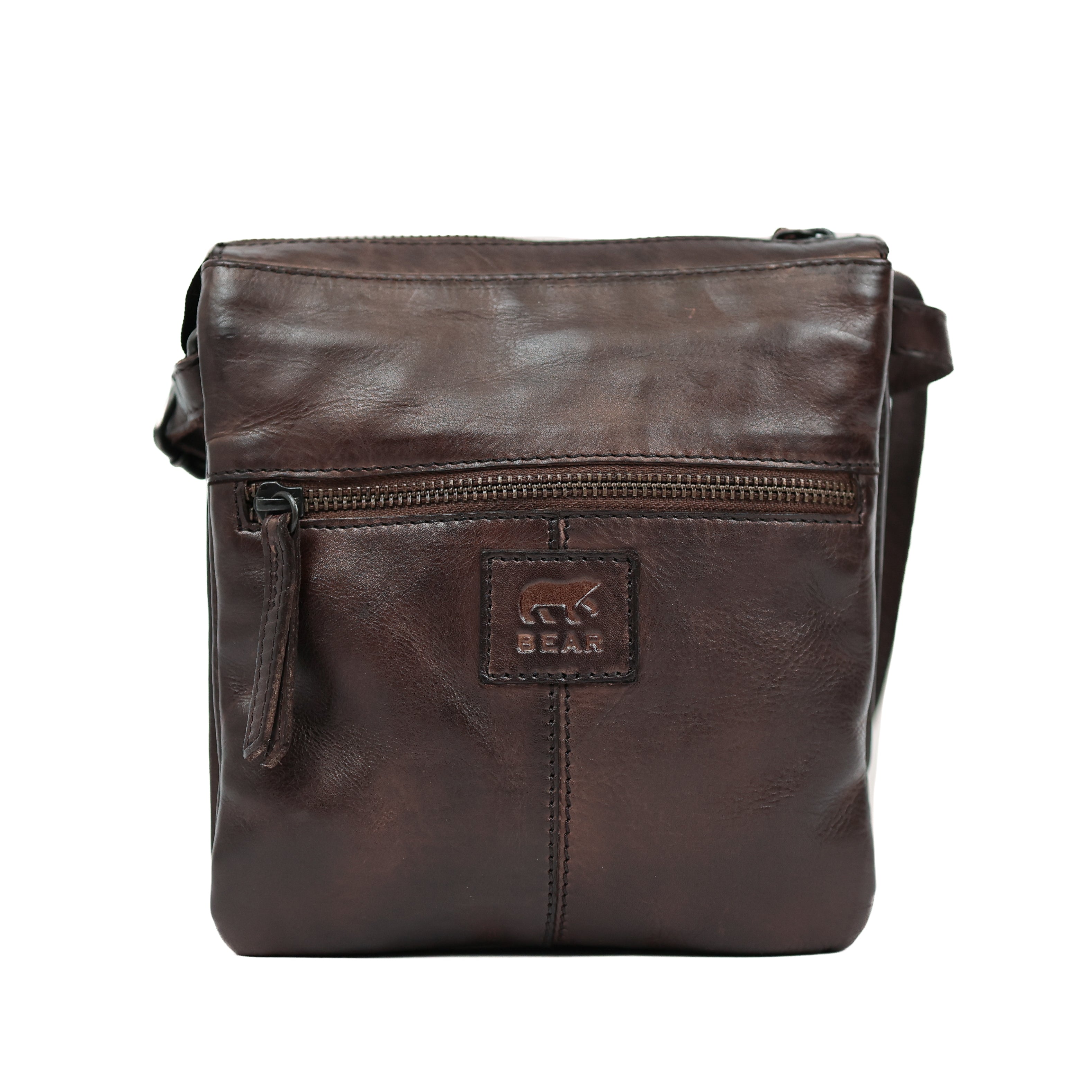 Small shoulder bag 'Monique' dark brown