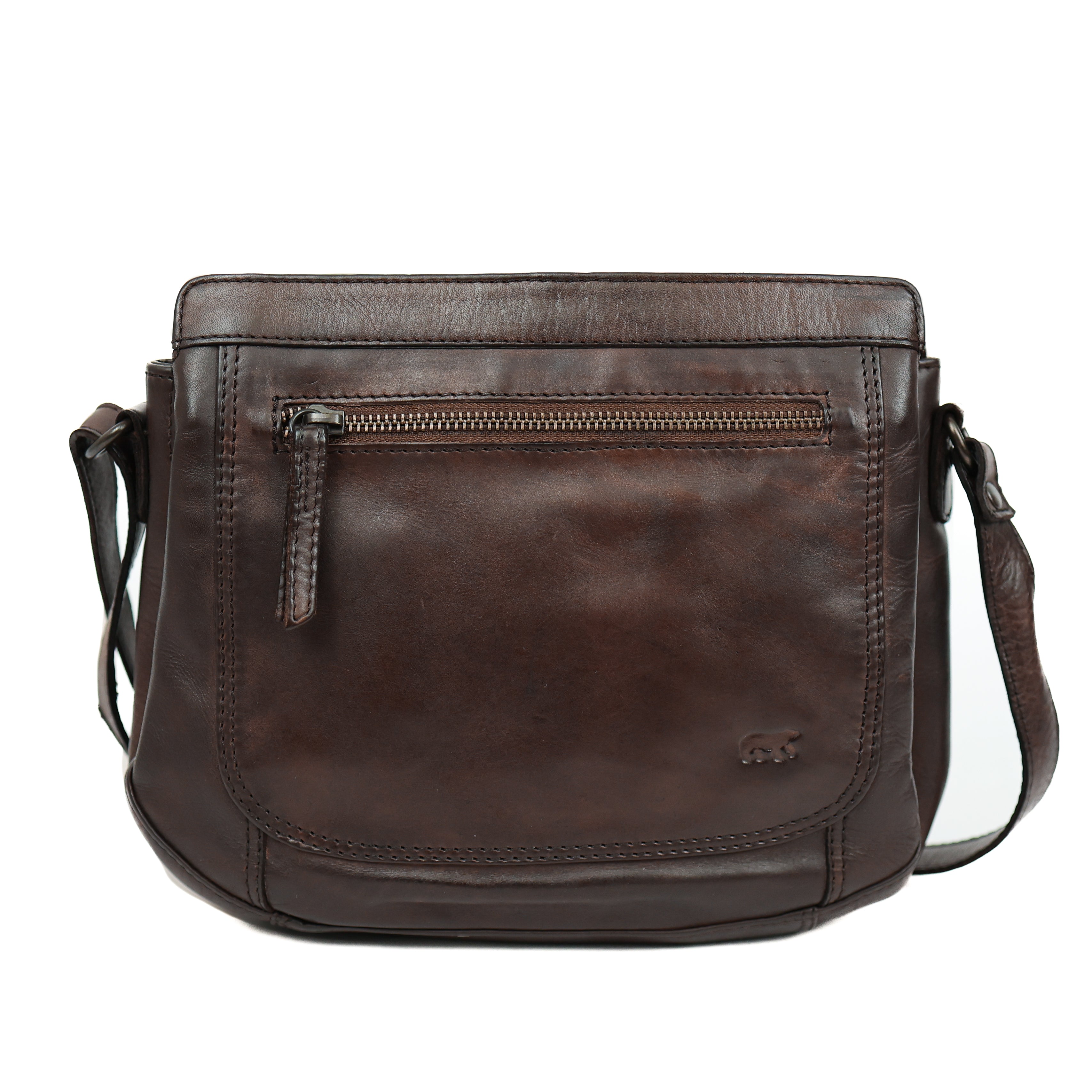 Shoulder bag 'Miley' dark brown