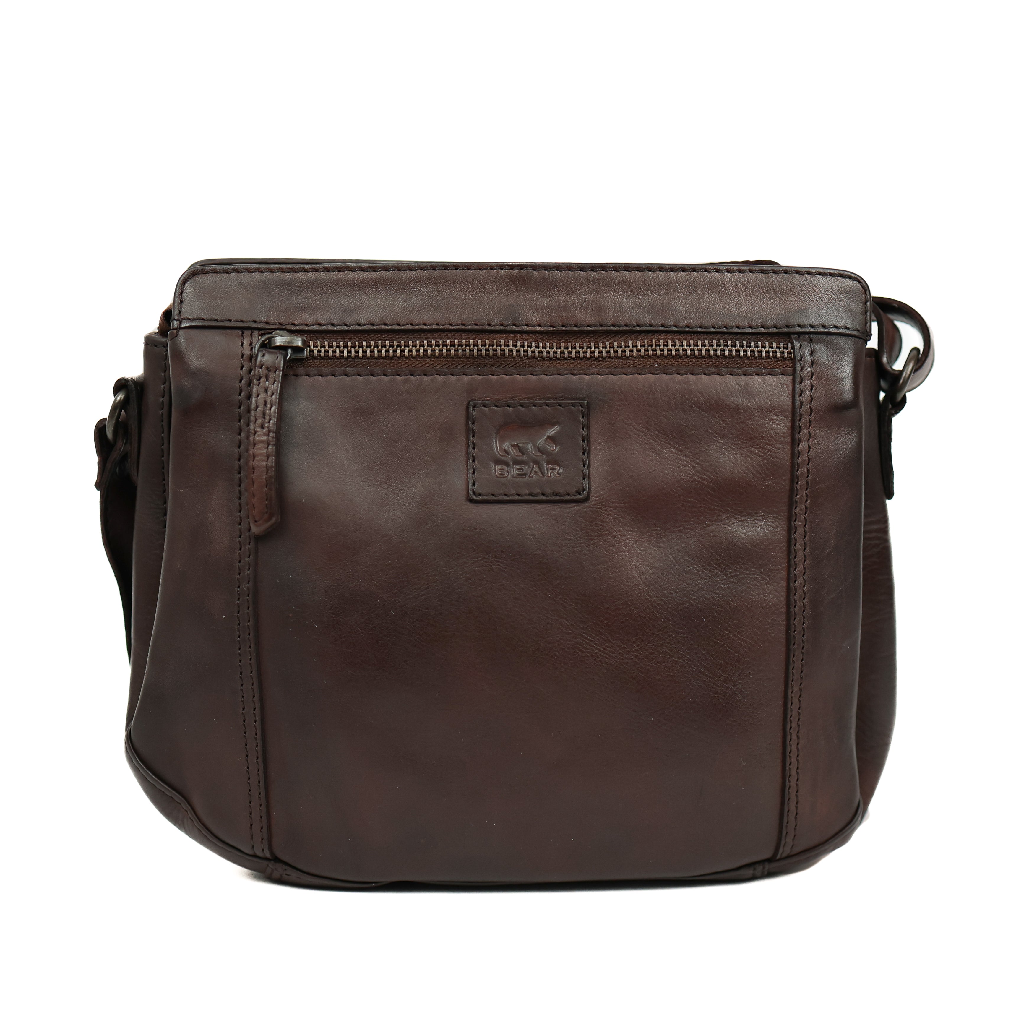 Shoulder bag 'Miley' dark brown