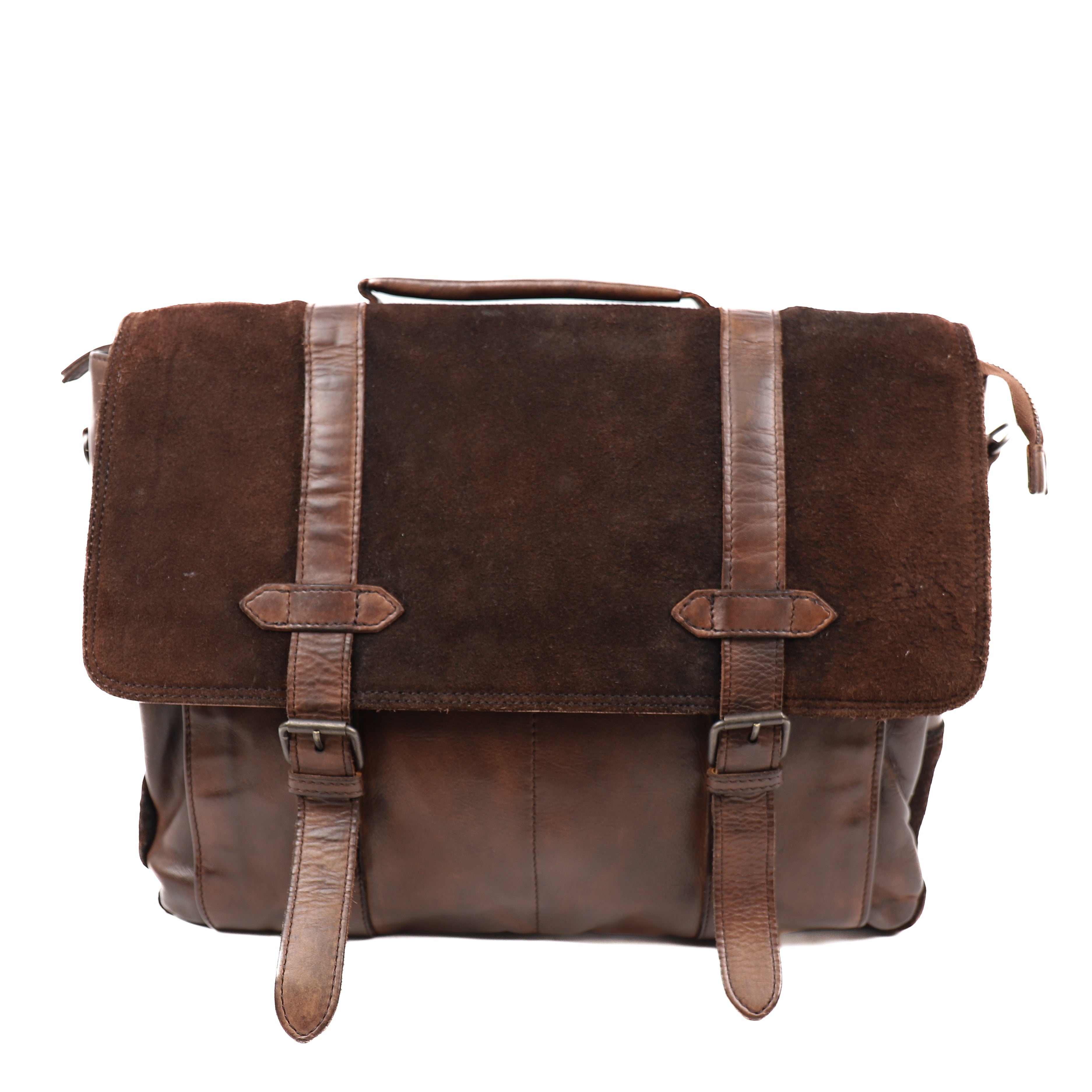 Briefcase 'Dijn' dark brown