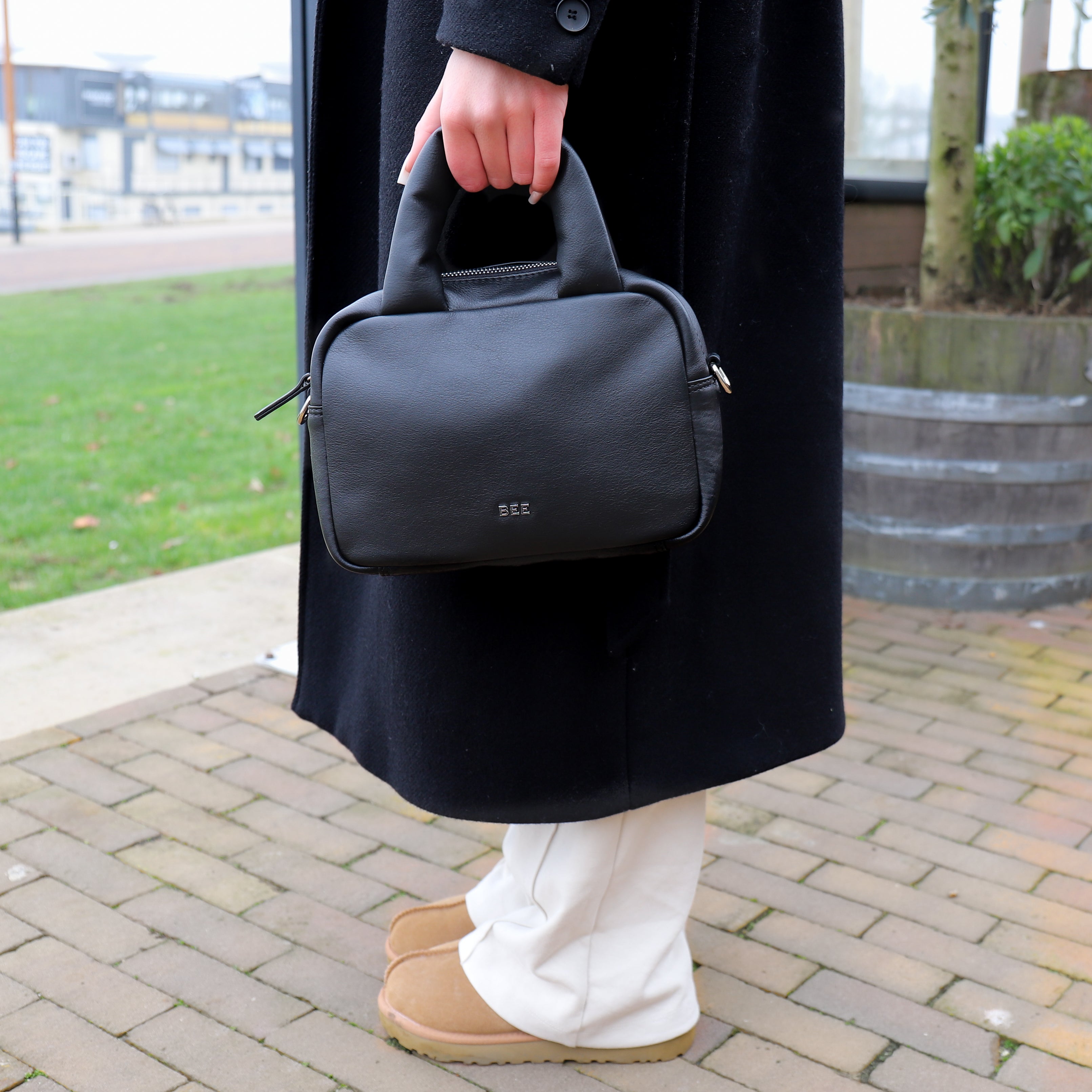 Hand/shoulder bag 'Marly' Black