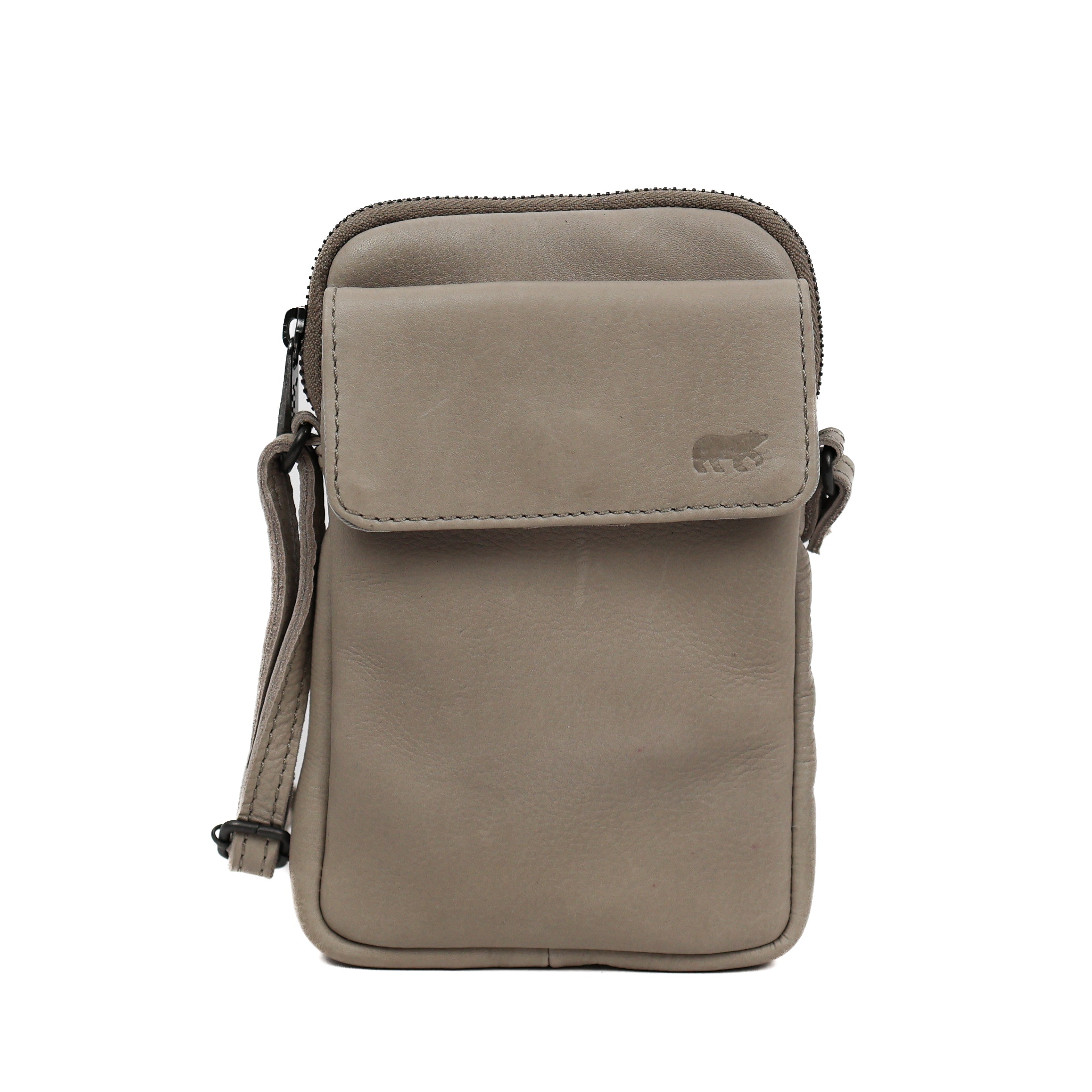 Phone bag 'Igor' ice grey