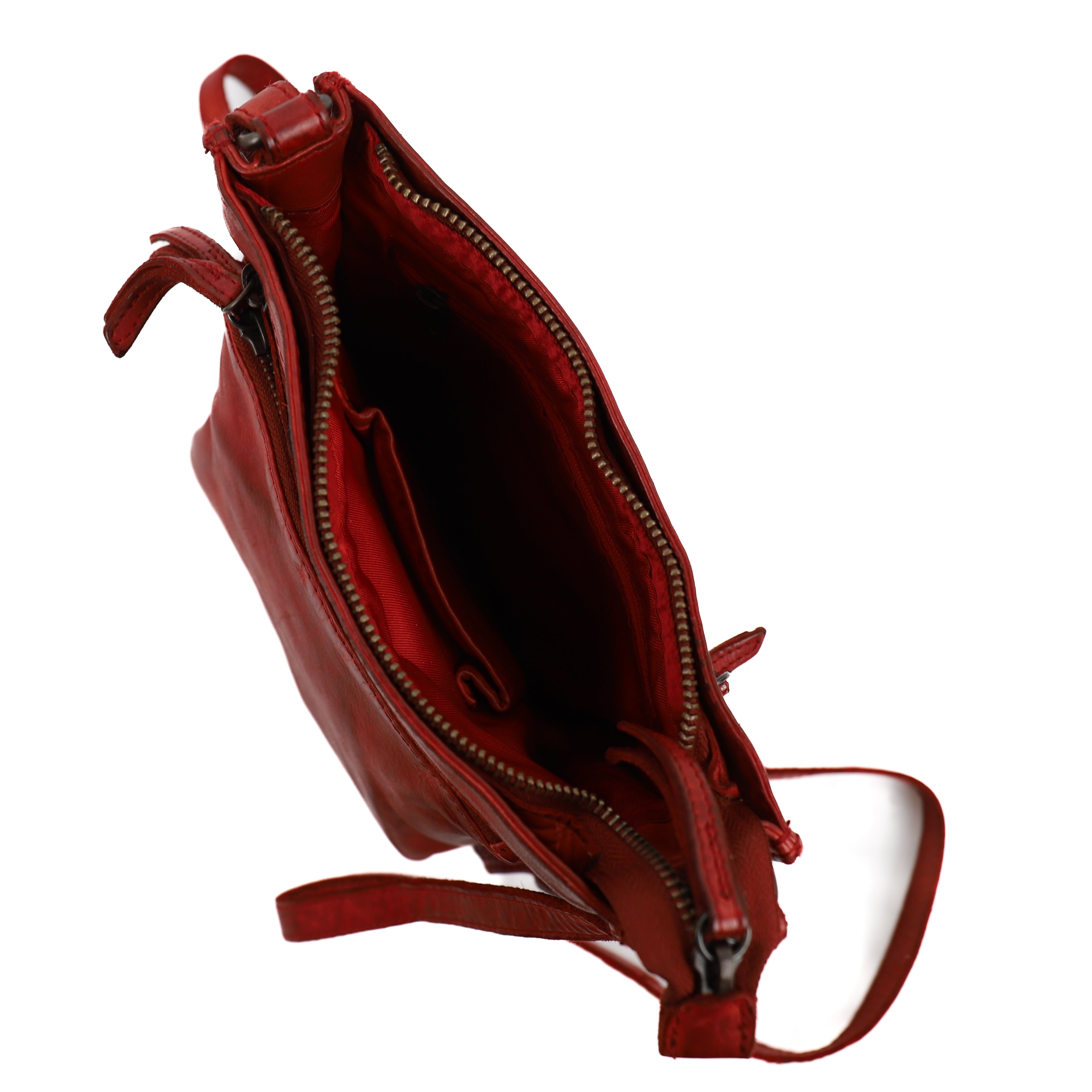 Shoulder bag 'Davita' red