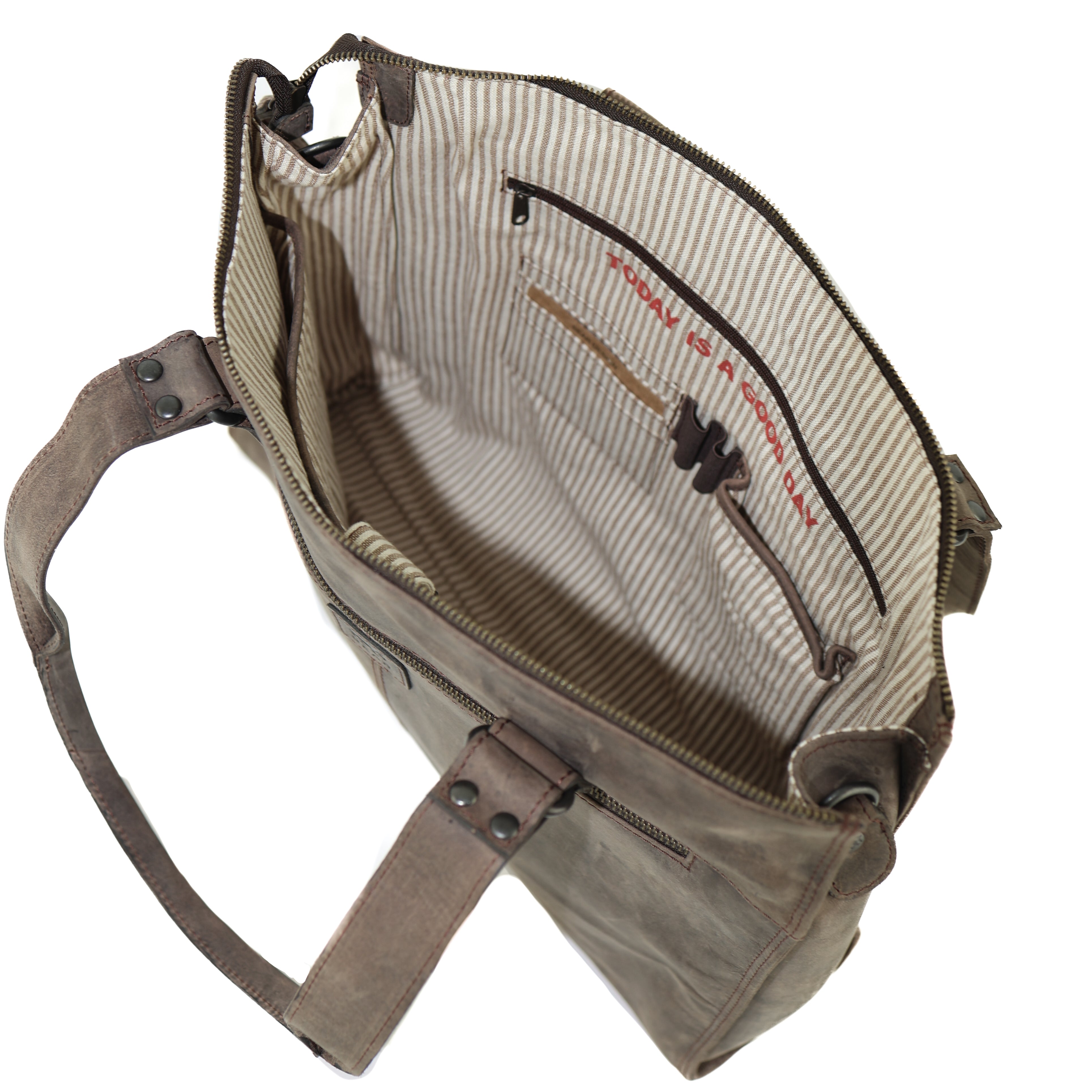 Laptop bag 15.6” 'Mea' brown