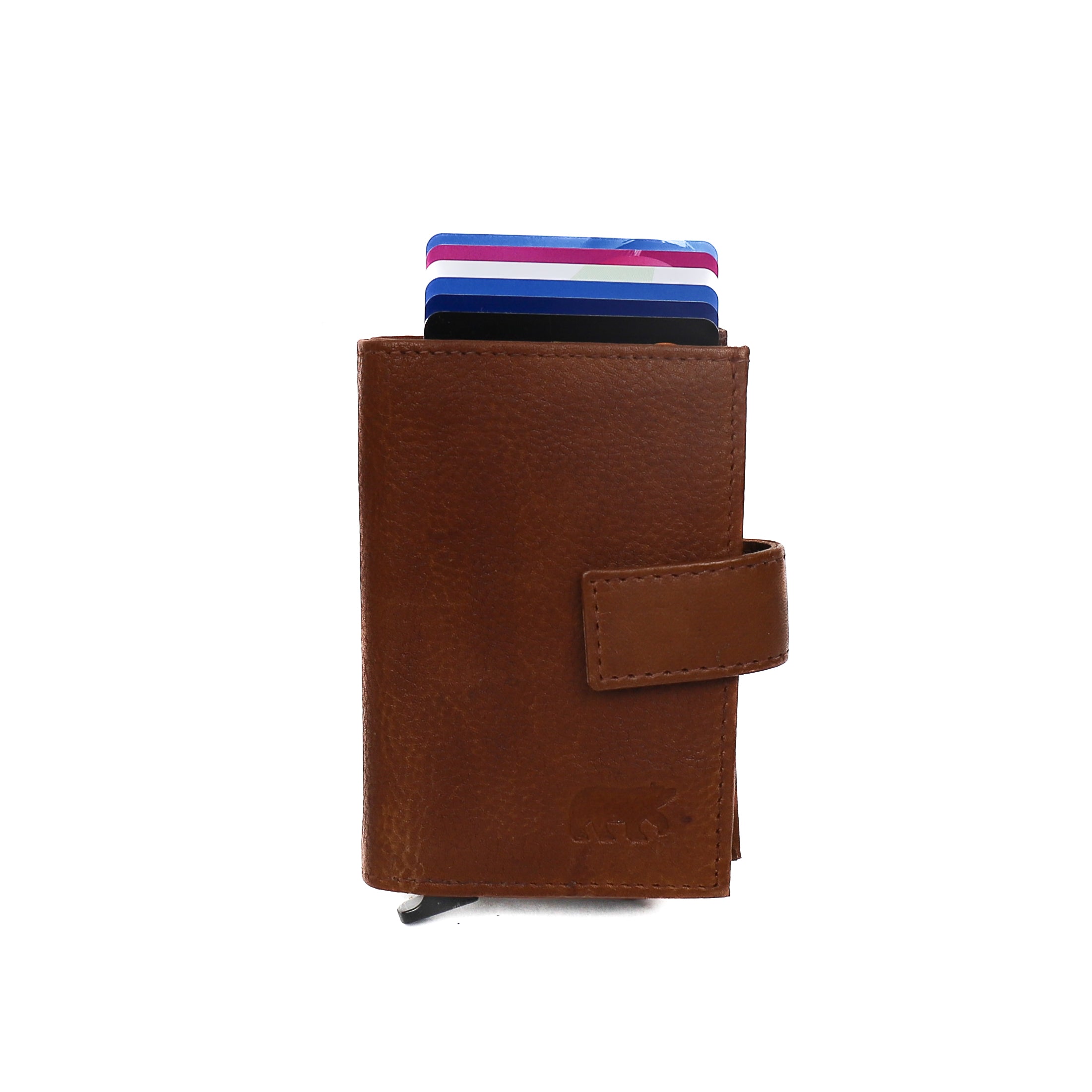 Card holder 'Elsie' cognac