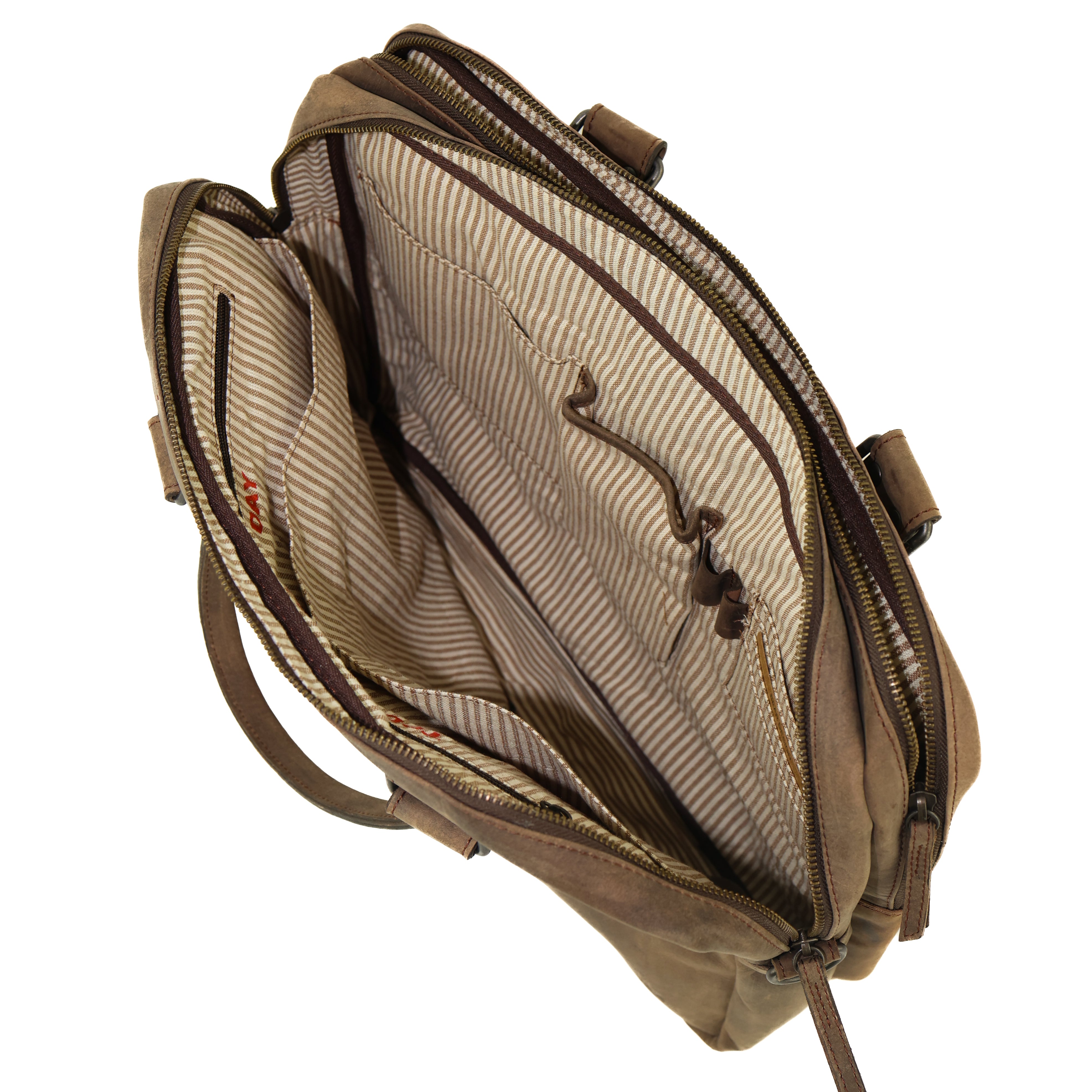 Laptoptas 15.6” 'Leandro' bruin