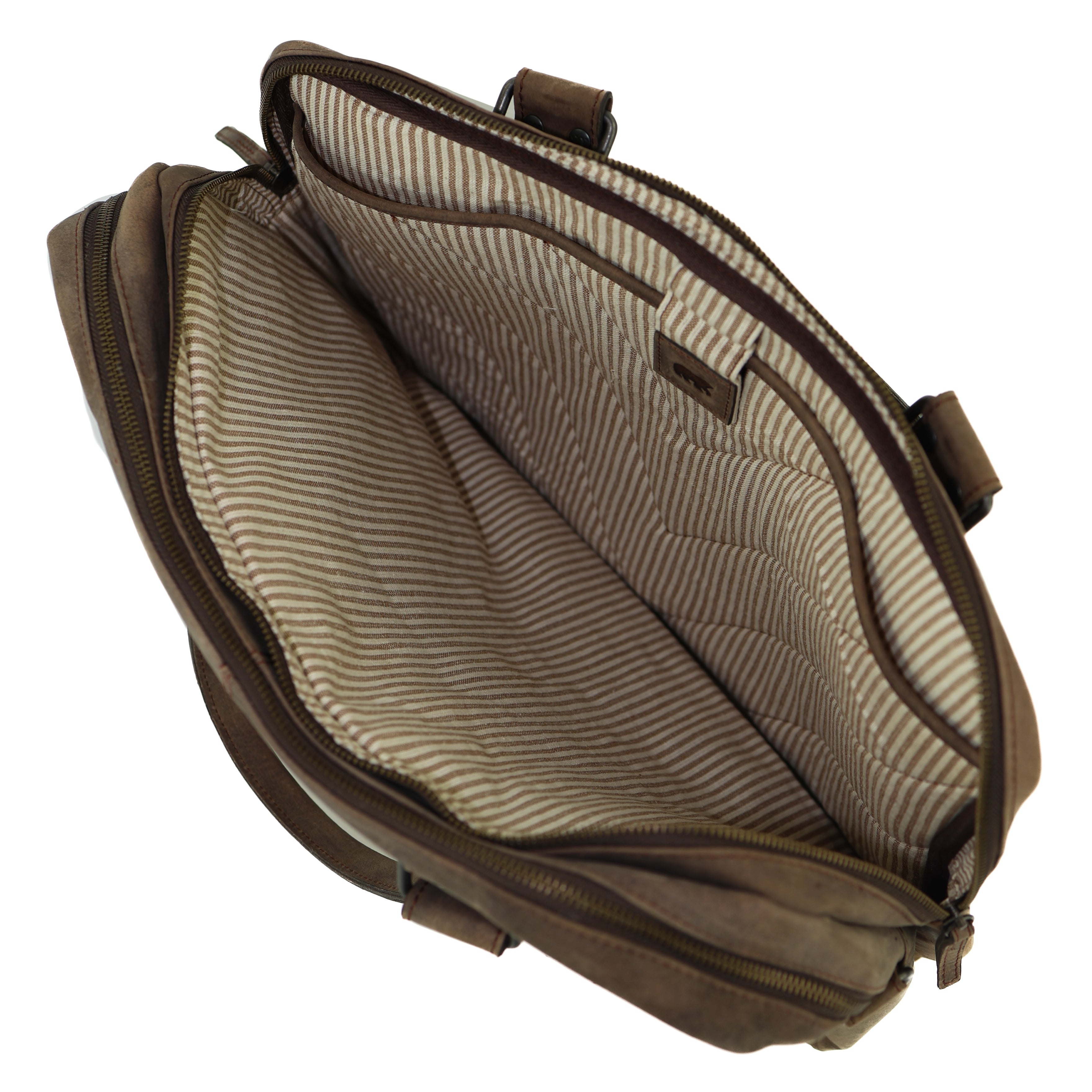 Laptoptas 15.6” 'Leandro' bruin