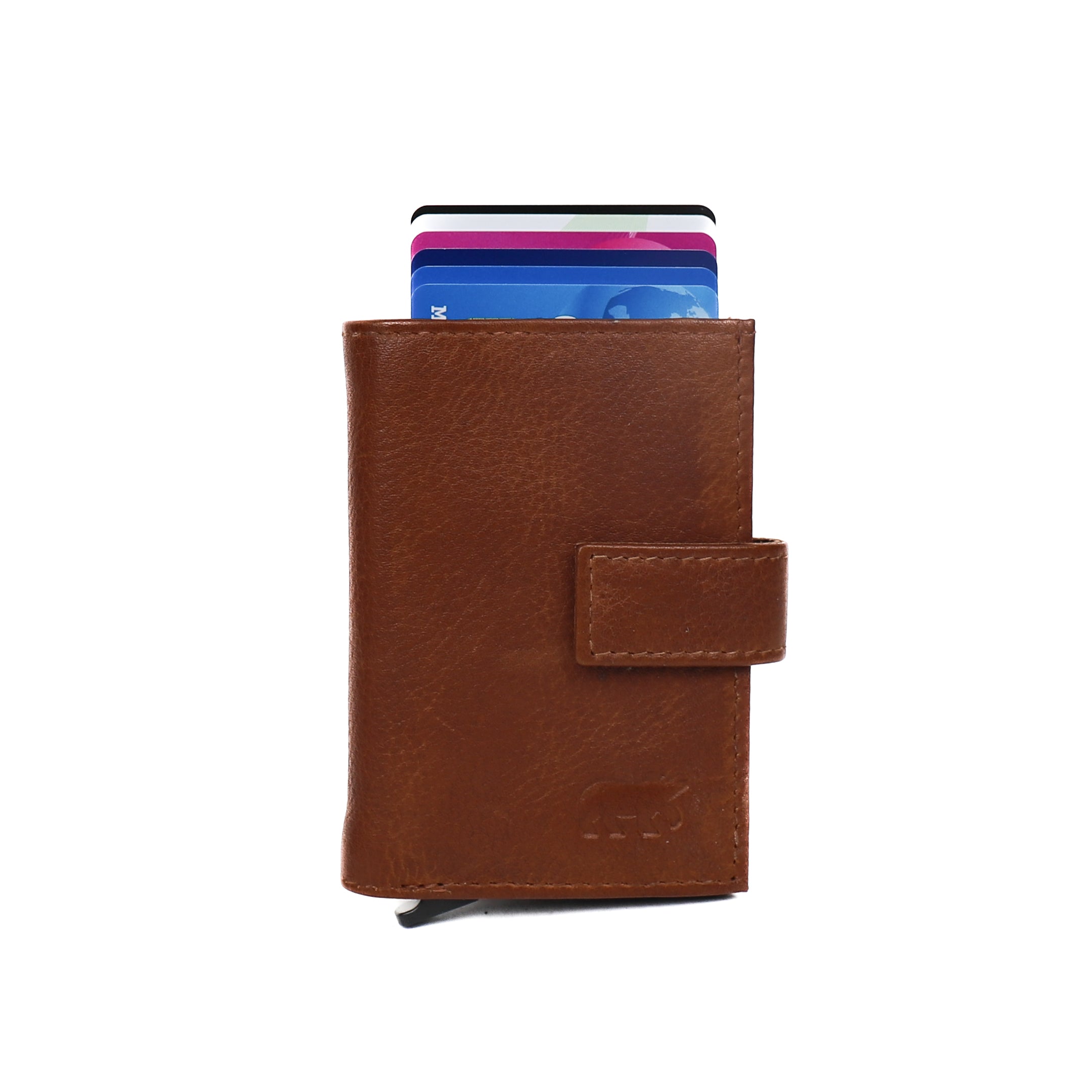 Card holder 'Evie' cognac